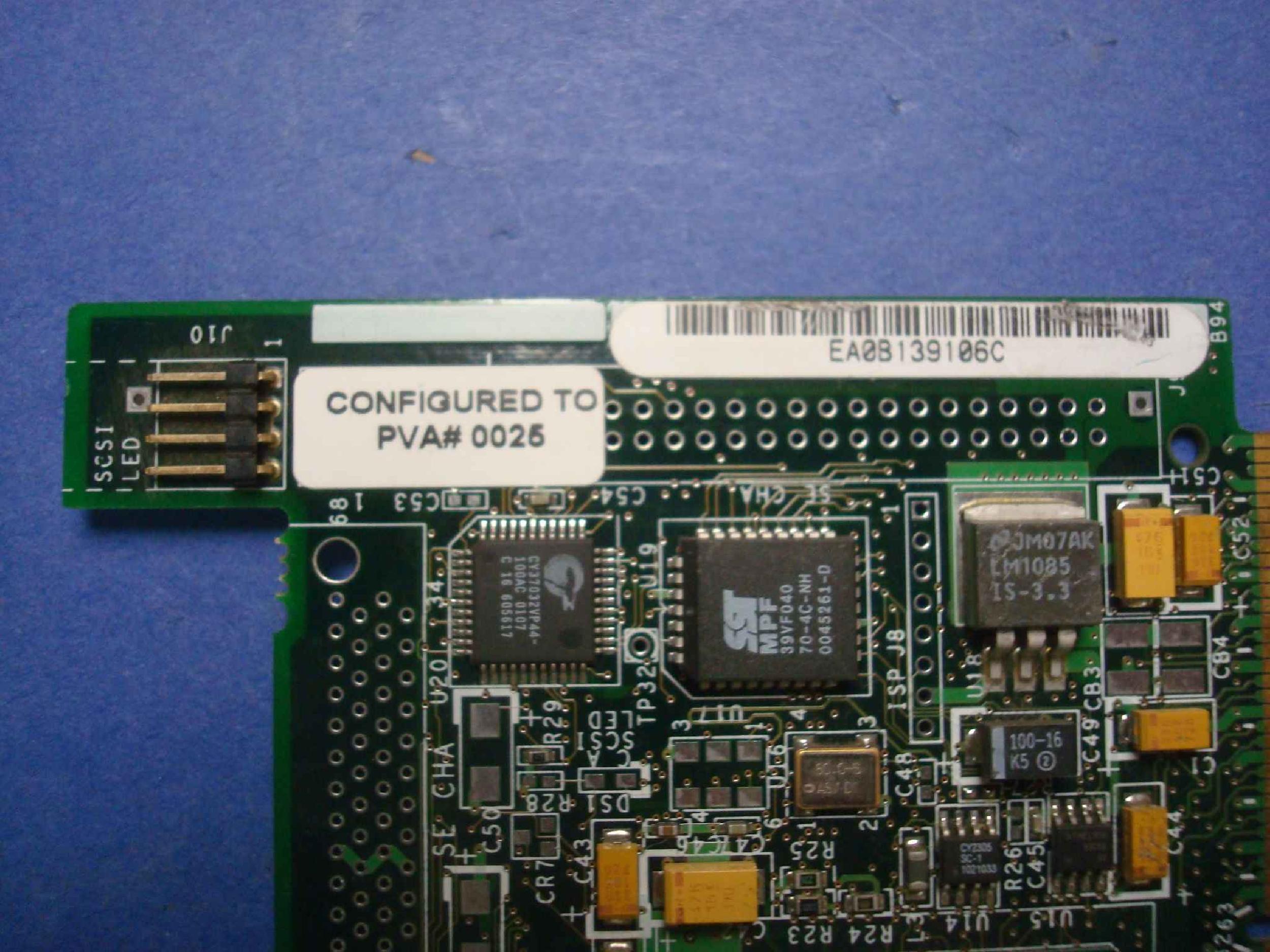 ADAPTEC 39320/39320D 64 BIT PCI SCSI CONTROLLER LVD/SE