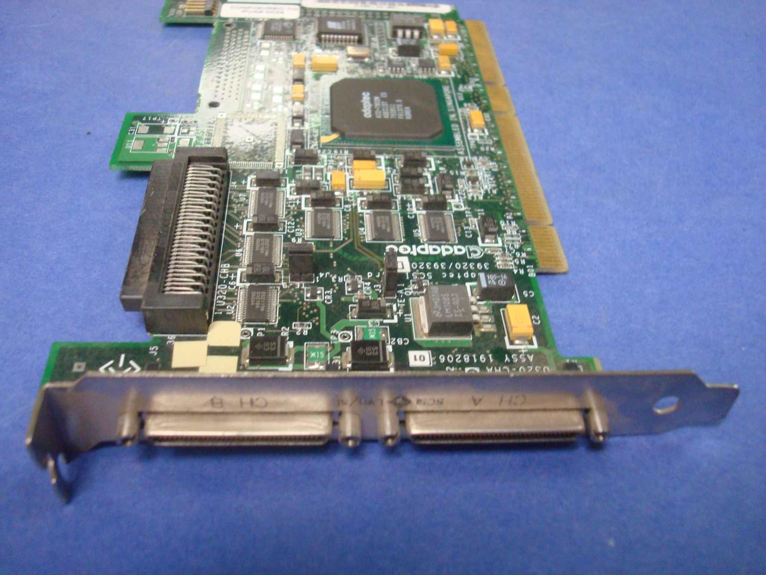 ADAPTEC ASC-39320D 64 BIT PCI SCSI CONTROLLER LVD/SE