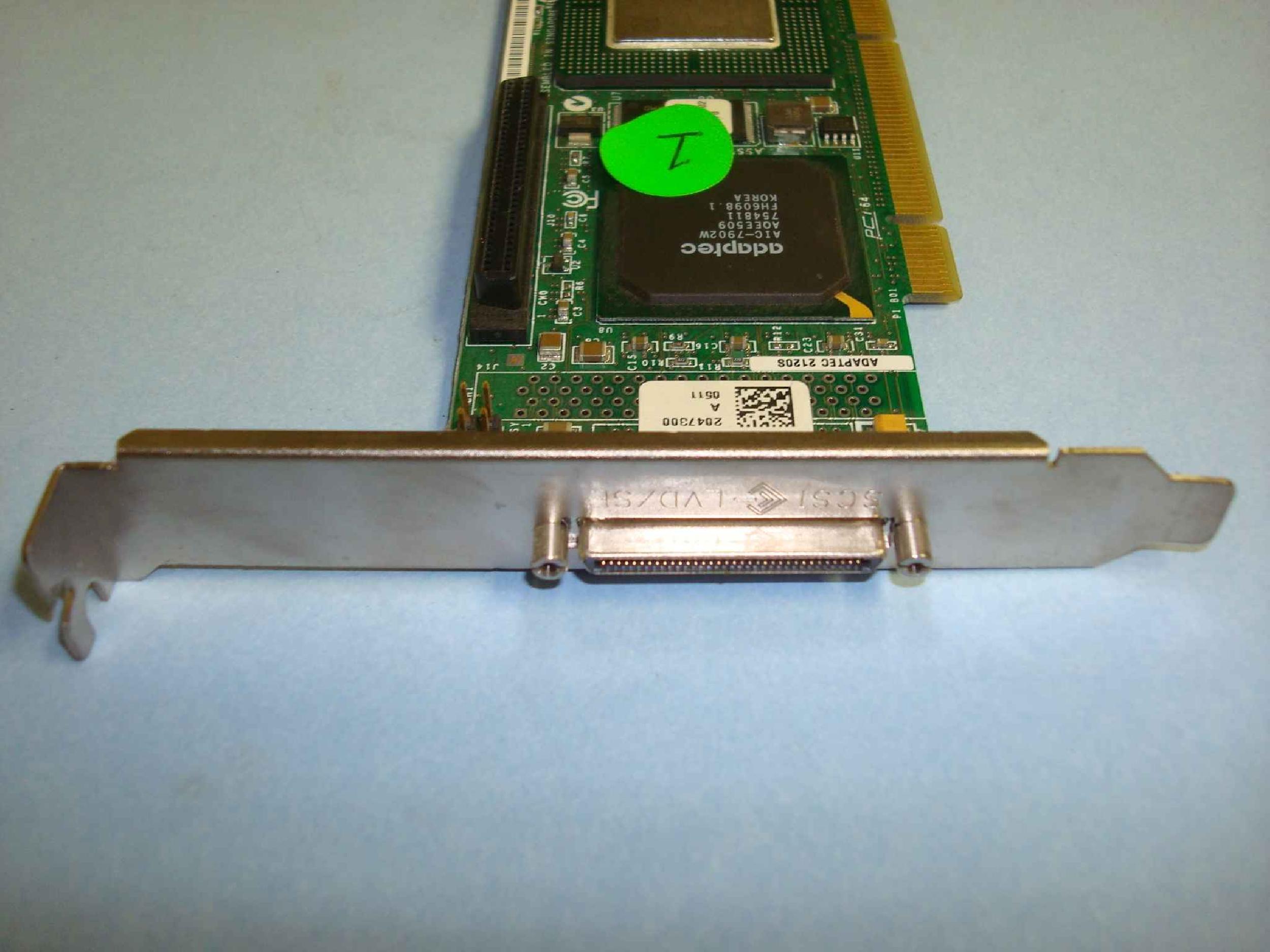 COMPAQ / HEWLETT PACKARD / HP 325447-001 64 BIT PCI ULTRA 320 SCSI CONTROLLER SINGLE CHANNEL