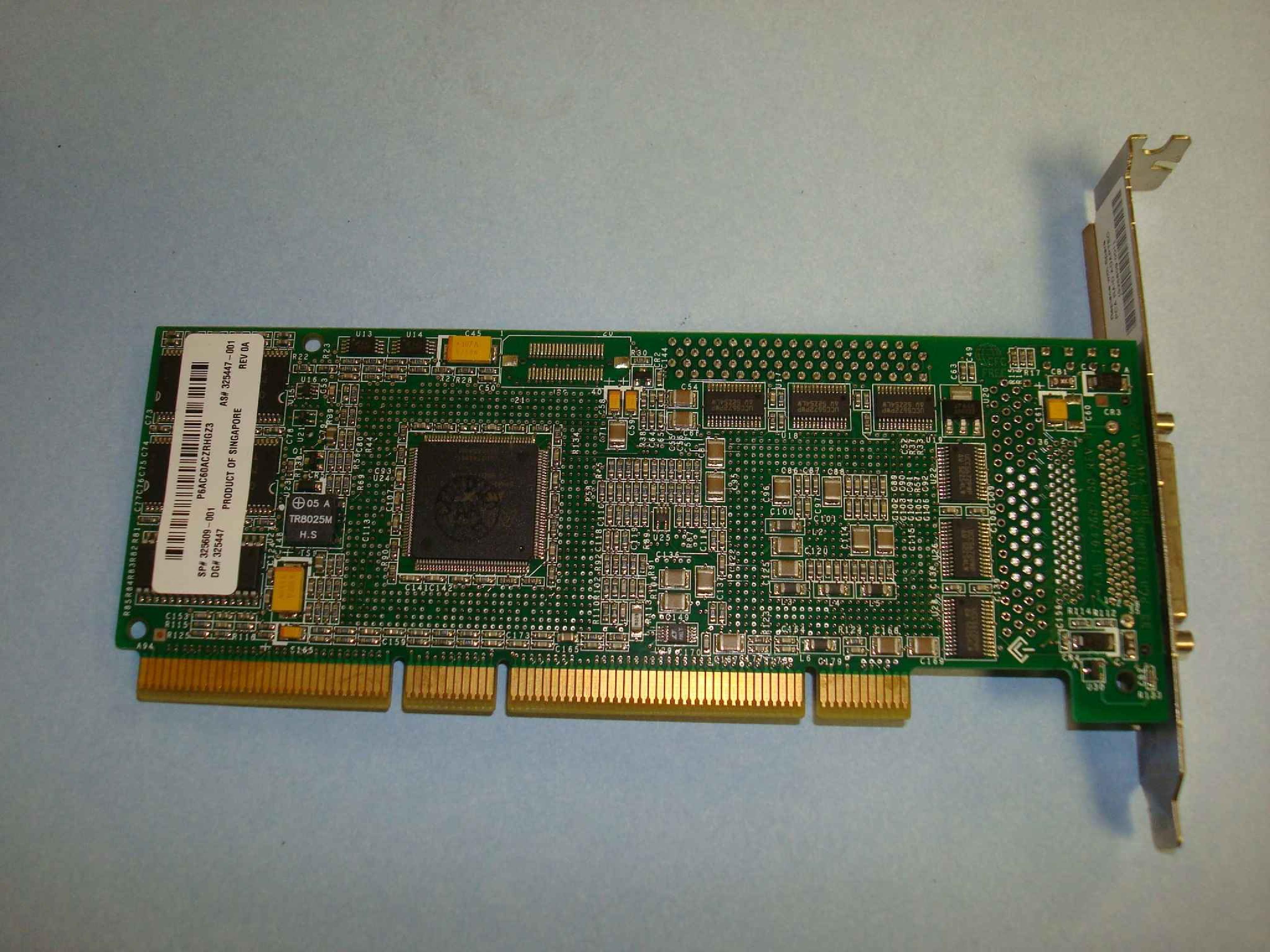 COMPAQ / HEWLETT PACKARD / HP 1947606-54 64 BIT PCI ULTRA 320 SCSI CONTROLLER SINGLE CHANNEL