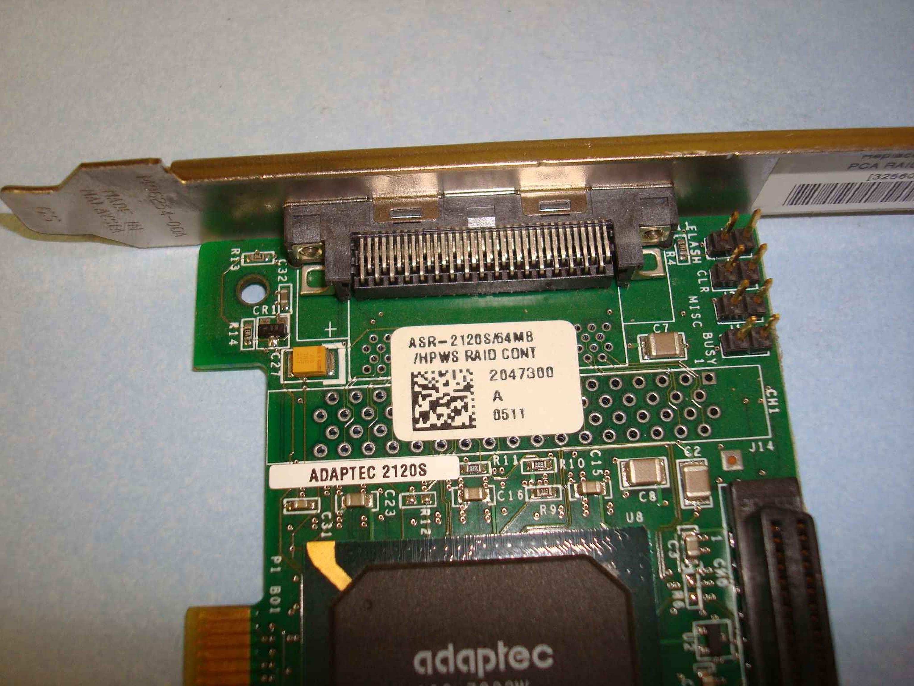 COMPAQ / HEWLETT PACKARD / HP 1947606-54 64 BIT PCI ULTRA 320 SCSI CONTROLLER SINGLE CHANNEL