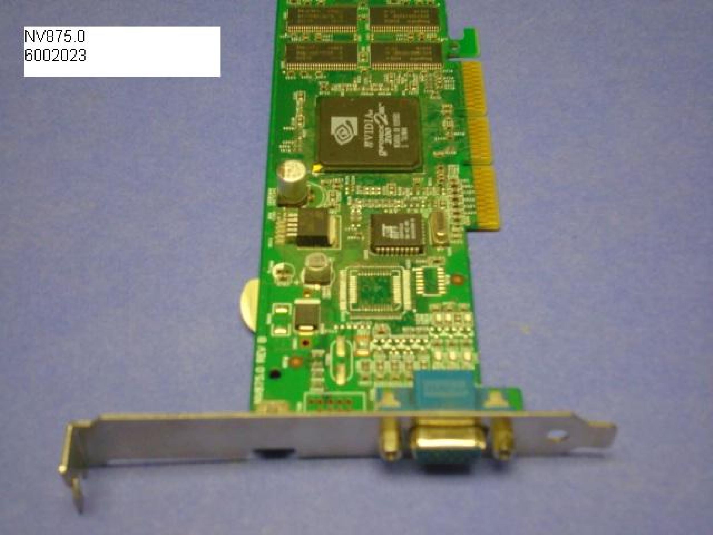 GATEWAY 2000 N11071 32MB AGP CARD NVIDIA GFORCE2MX 200