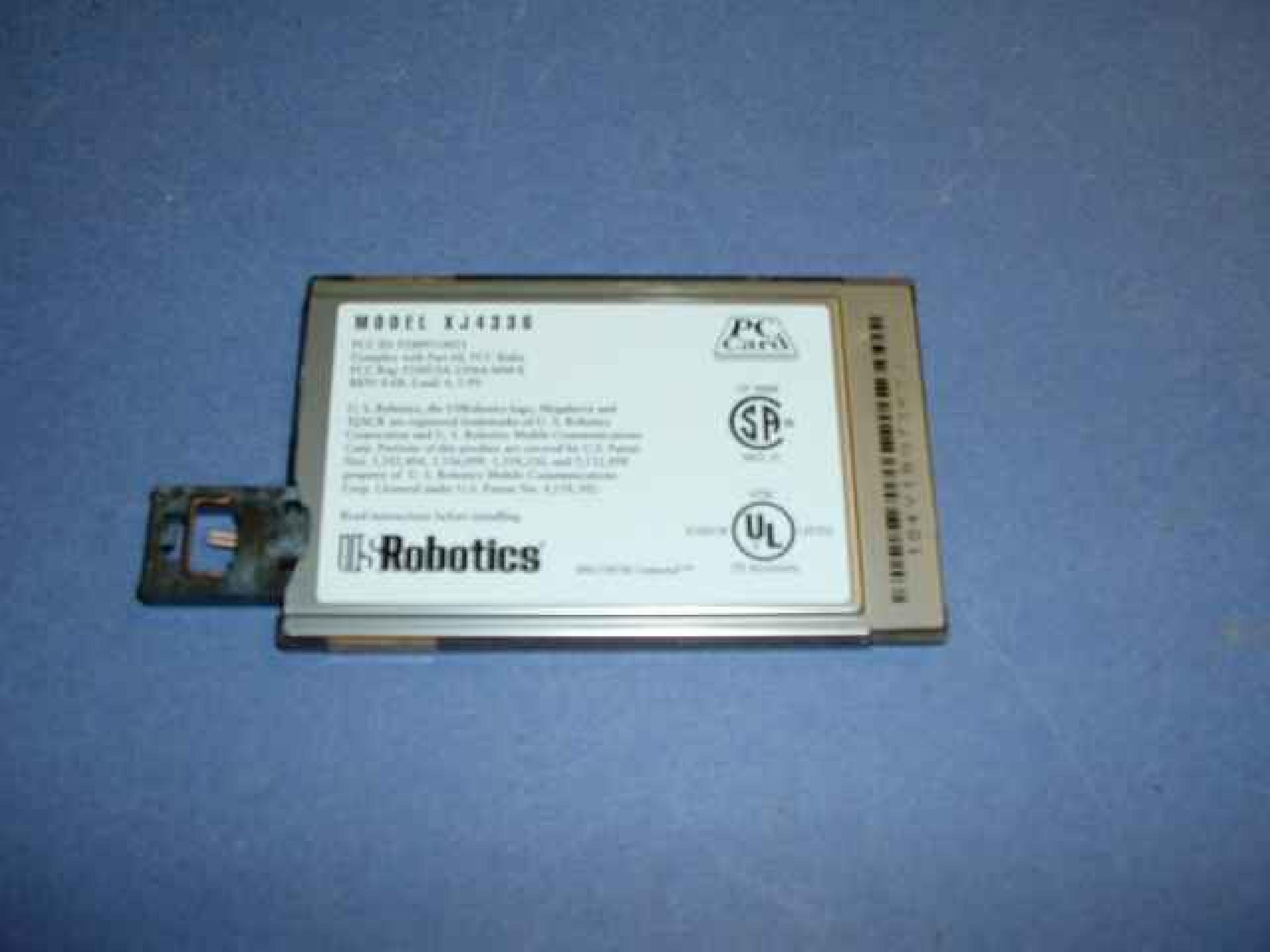 DELL / MEGAHERTZ / 3COM / HP / HEWLETT PACKARD / US ROBOTICS / USR XJ4336 33.6 XJACK CABLED PCMCIA MODEM