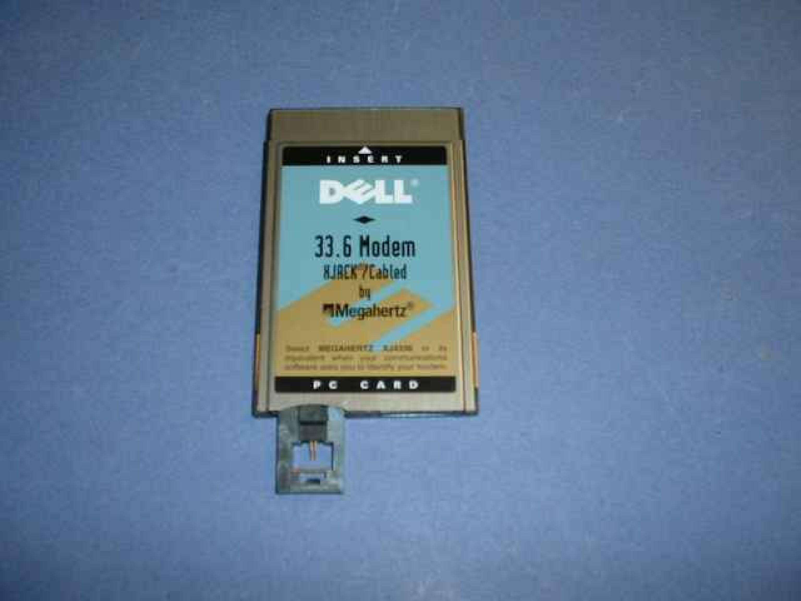 MEGAHERTZ XJ4336 33.6 XJACK CABLED PCMCIA MODEM