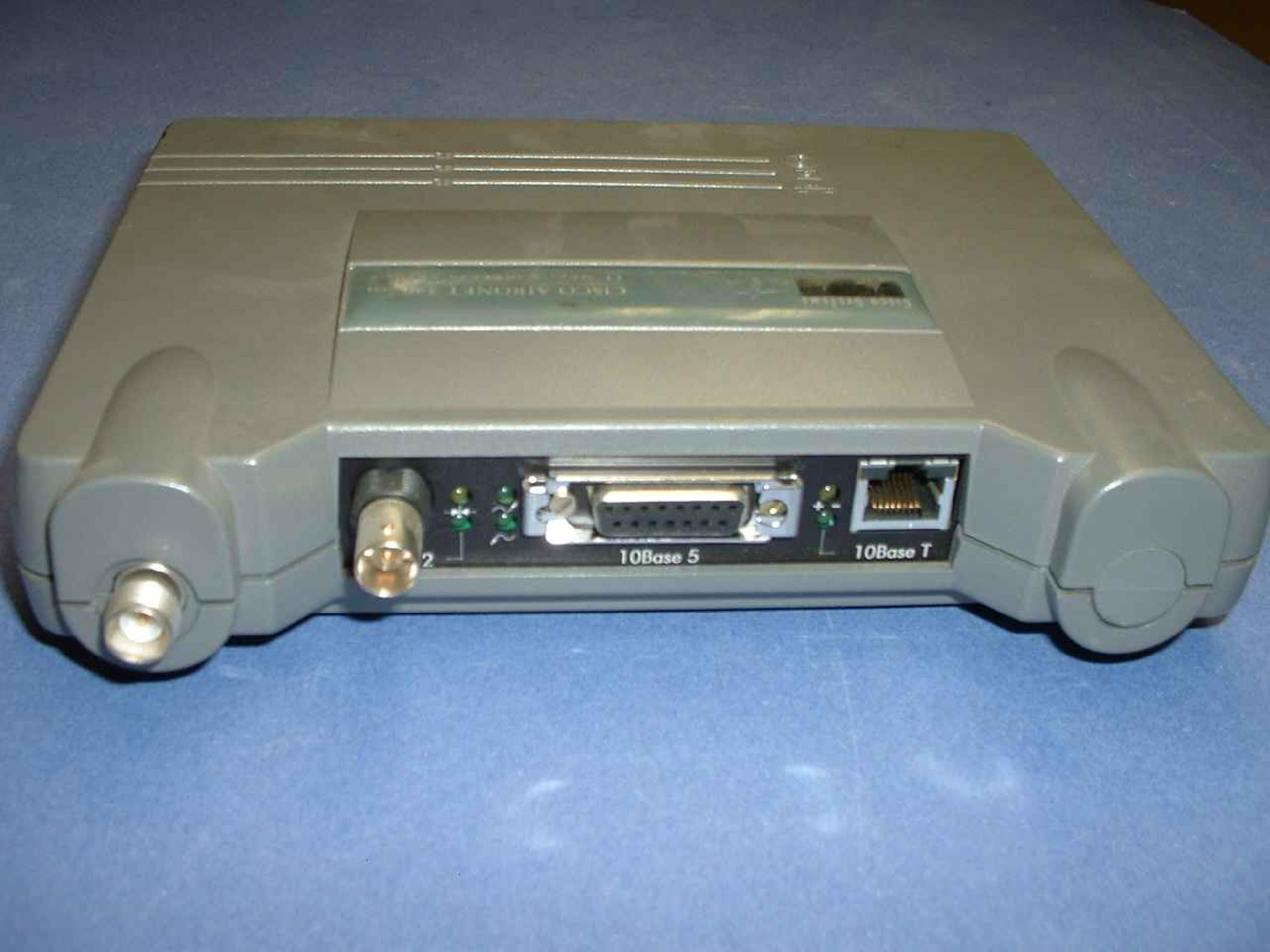 CISCO SYSTEMS AIR-BR340 NO POWER SUPPLY AIRONET 340 SERIES 11 MBPS WIRELESS BRIDGE