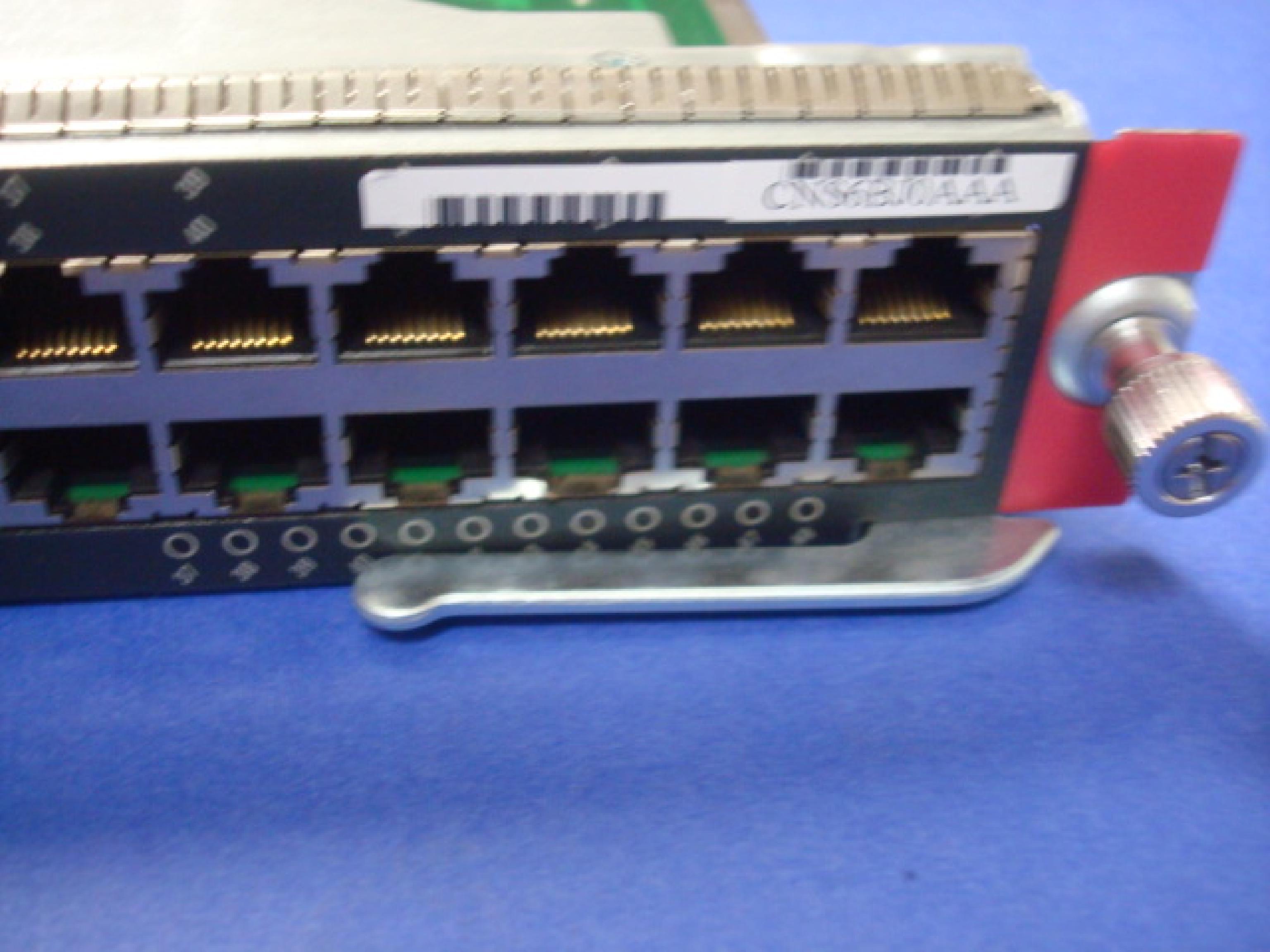 CISCO SYSTEMS WS-X4148-RJ 48 PORT 10/100BASE-T MODULE 10/100 AUTOSWITCHING BLADE