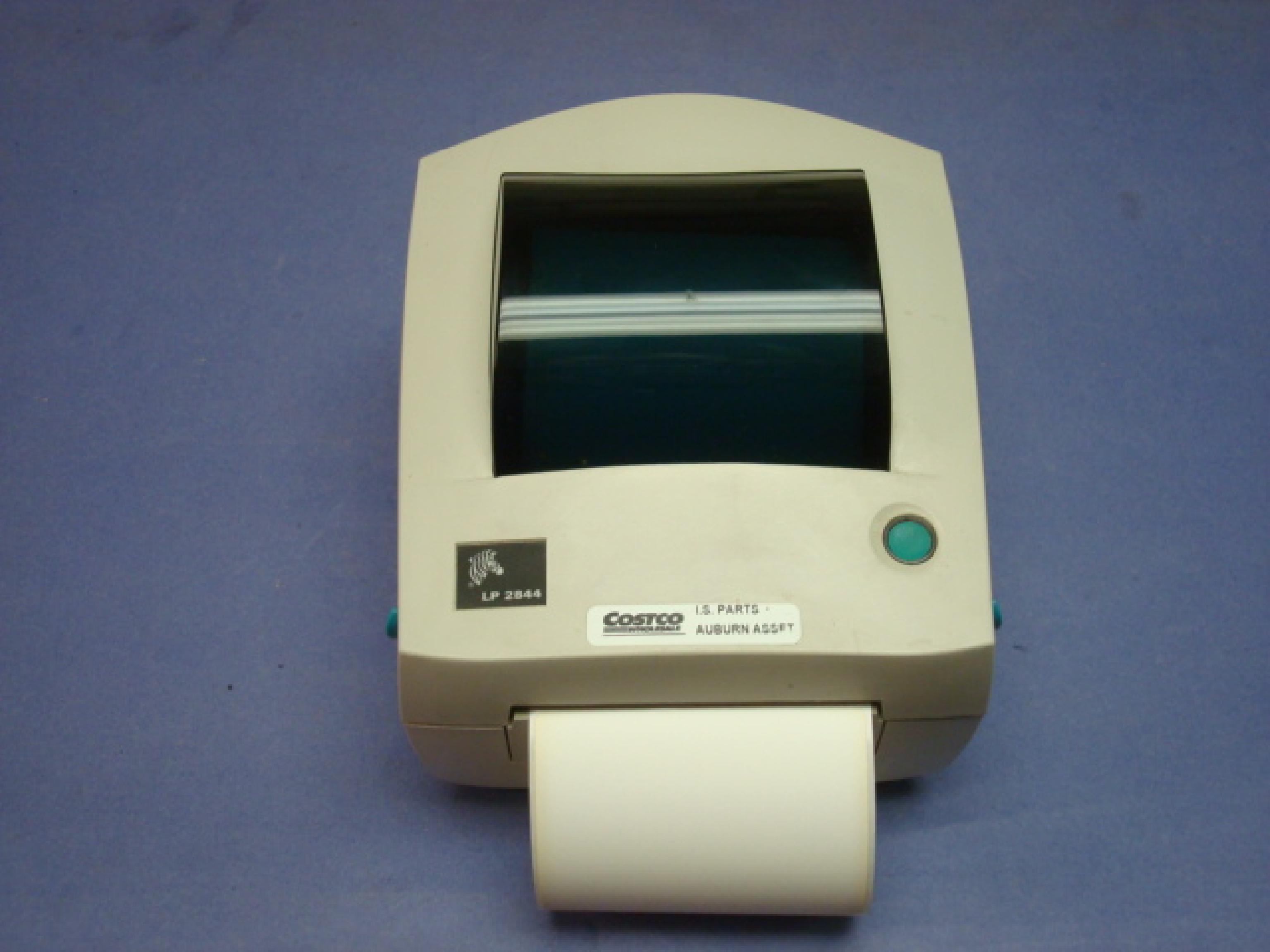 ZEBRA LP 2844 THERMAL BARCODE PRINTER