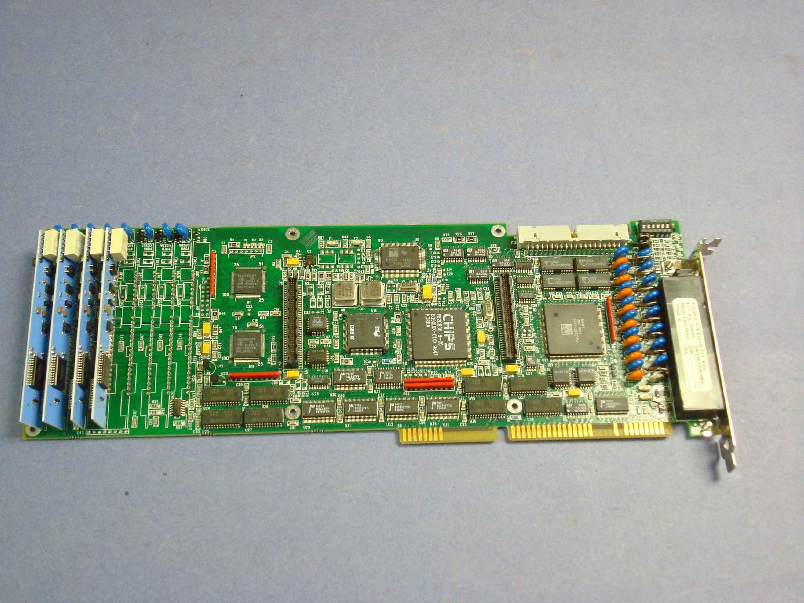 NMS 5257 5 PORT AG8 CIRCUIT BOARD W/ 4 DID HYDRIDS