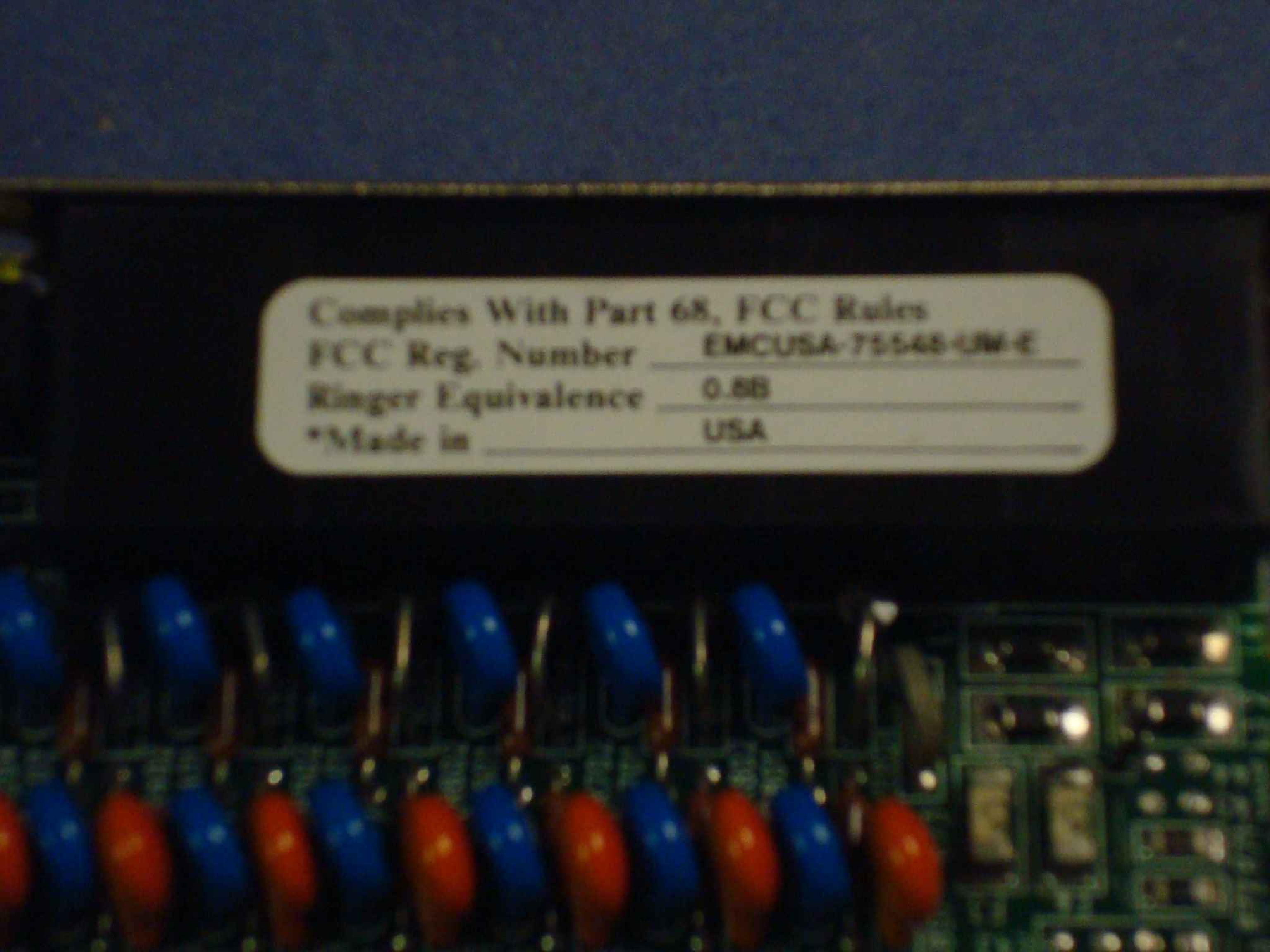 NMS 5257 5 PORT AG8 CIRCUIT BOARD W/ 4 DID HYDRIDS