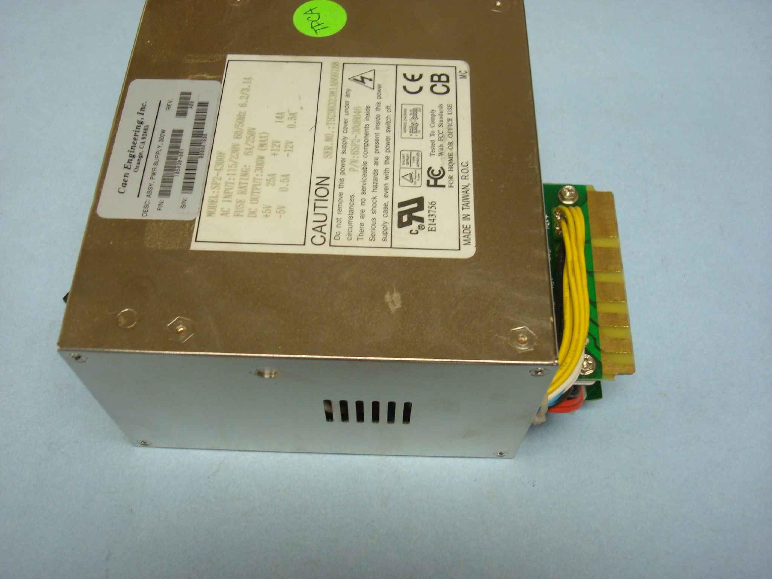 CAEN ENGINEERING M1A-860188 300W HOT SWAP POWER SUPPLY WITH CARD EDGE CONNECTORS