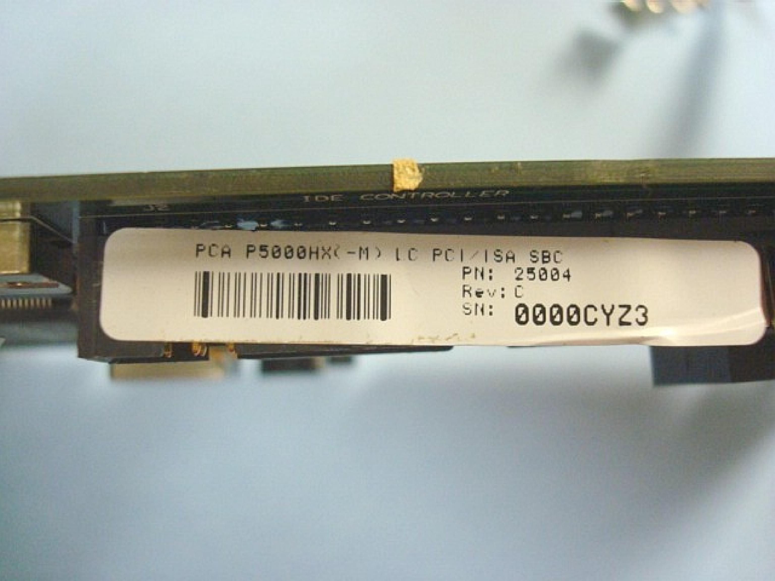 TEXAS MICRO INC R98S104 SBC PCIMG P5 133 WITH ADAPTEC AIC-7870P SINGLE BOARD COMPUTER