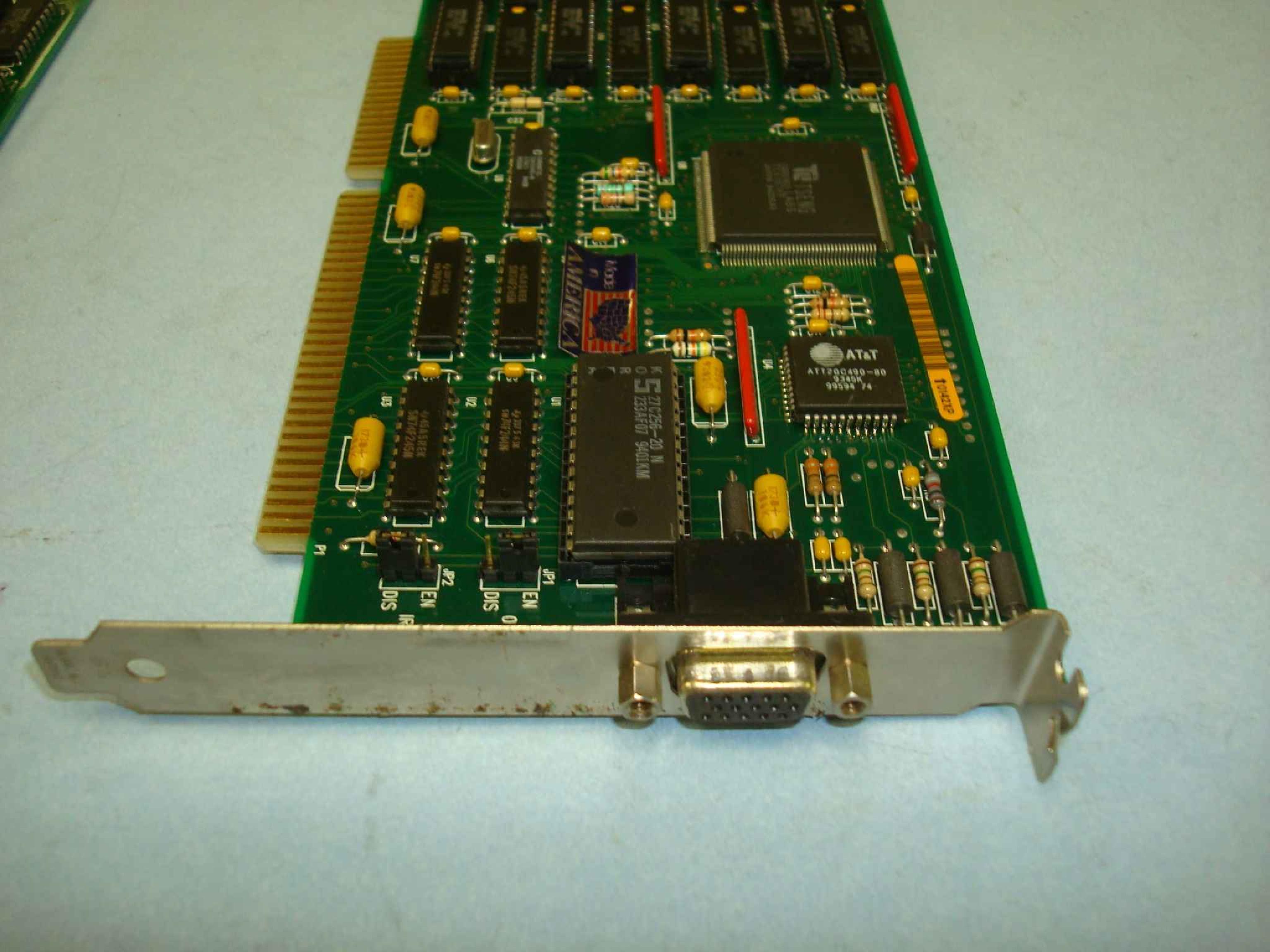 TSENG LABS 9228 ISA VIDEO CARD FOR PDR100: ET4000/W32I PROCESSOR