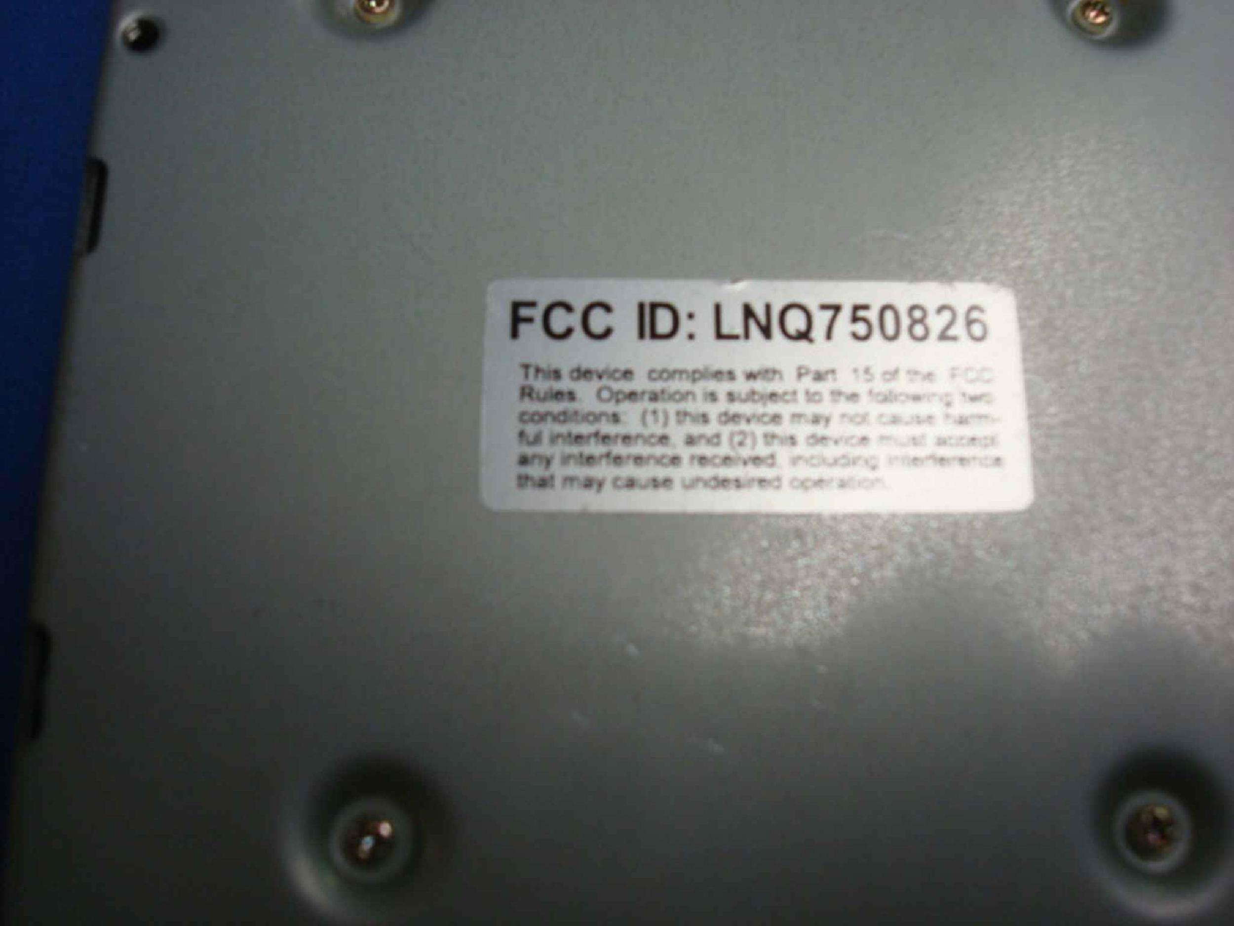 GENERIC LNQ750826 PCMCIA DOCK WITHOUT CONTROLLER