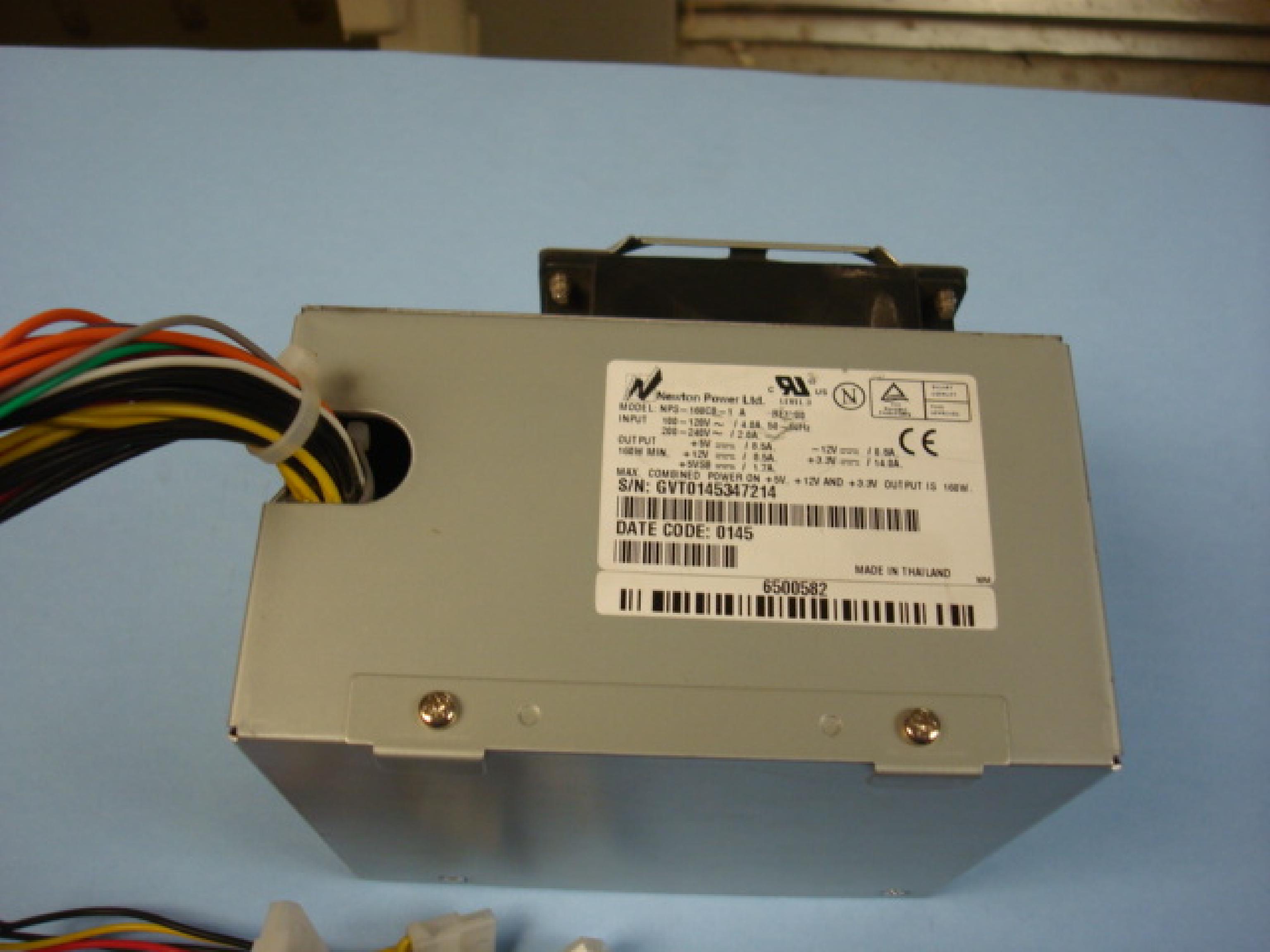 GATEWAY 2000 / NEWTON NPS-160CB-1 A CLONE ATX POWER SUPPLY WITH P4 CONNECTOR