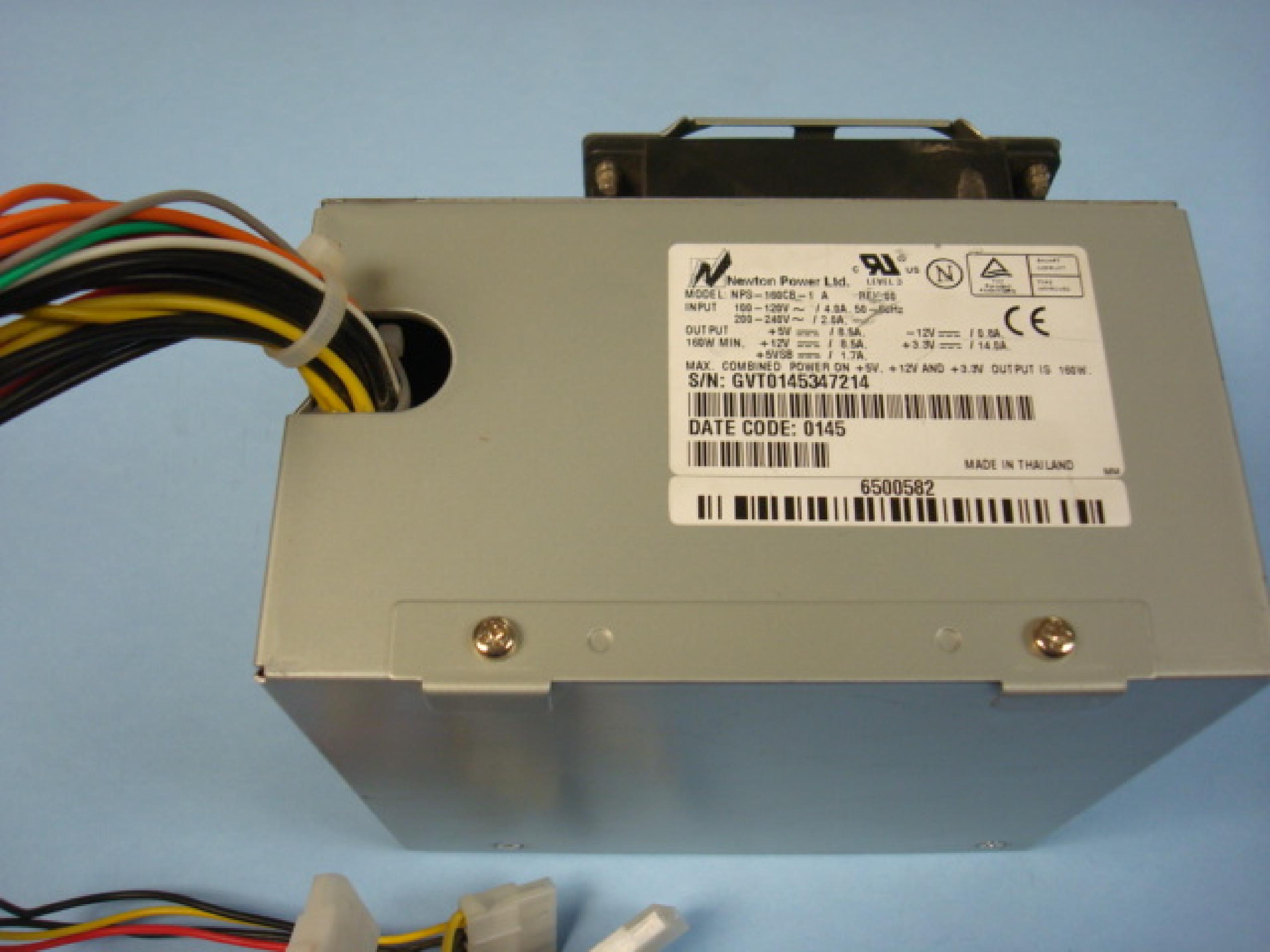 GATEWAY 2000 / NEWTON NPS-160CB-1 A CLONE ATX POWER SUPPLY WITH P4 CONNECTOR