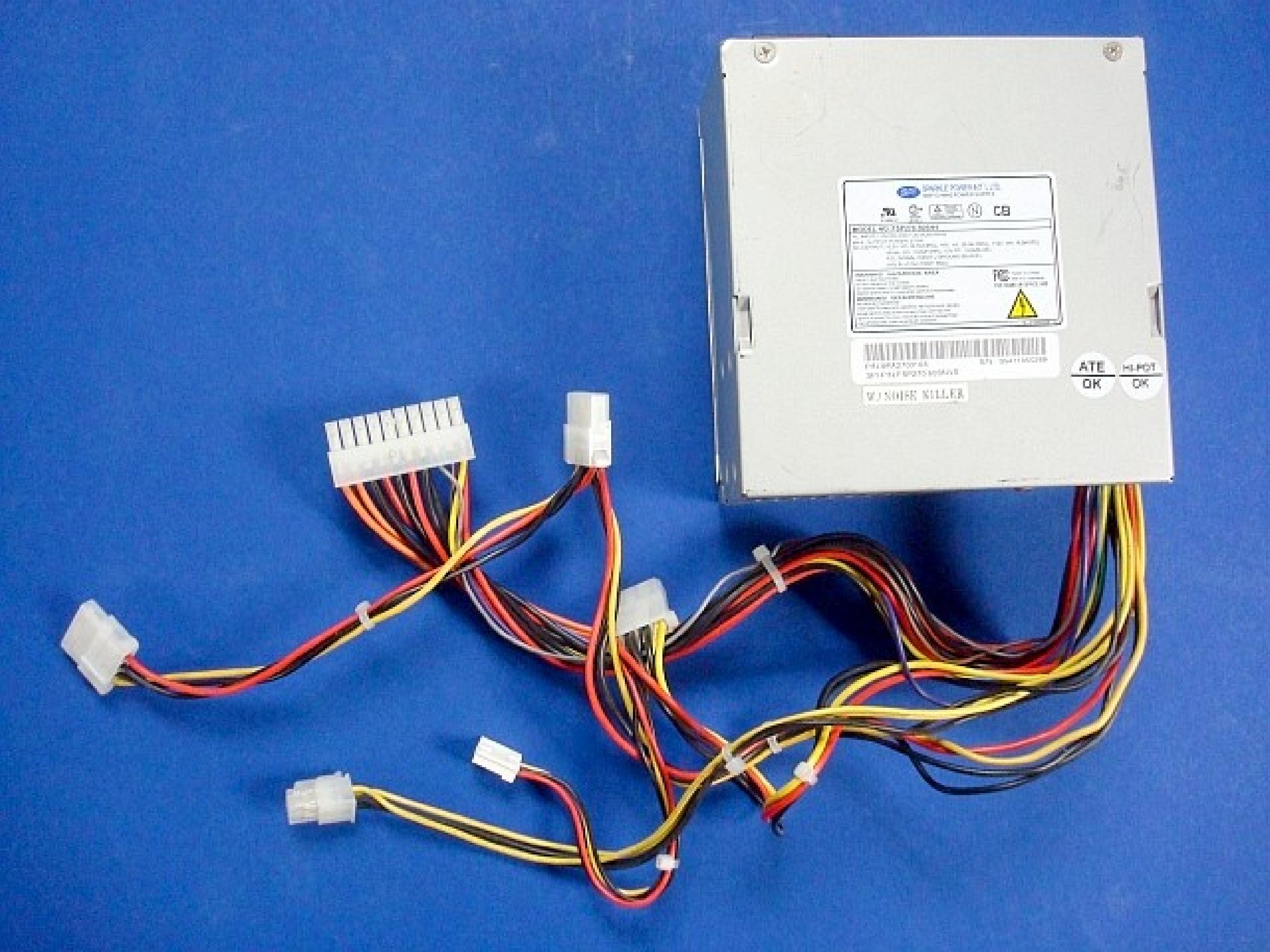 FSP GROUP / SPARKLE POWER INTL LTD / POWER MAN / YATE LOON / AOPEN / ACER FSP270-50SNV 270W MICRO ATX POWER SUPPLY