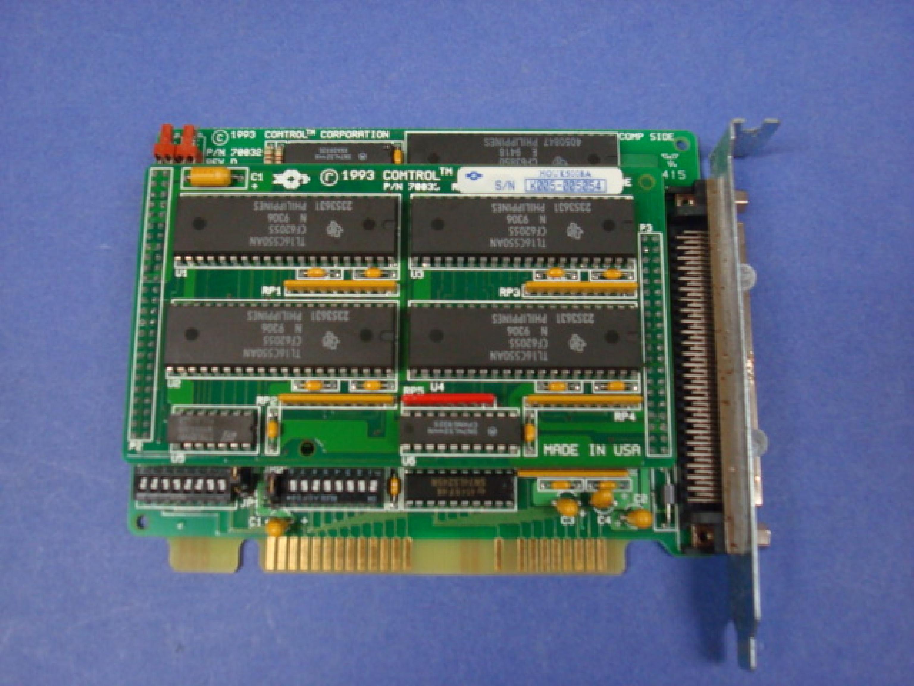 COMTROL HOUK5008A 4 PORT DAUGHTERBOARD FOR ISA HOSTESS MULTIPORT SERIAL CARD