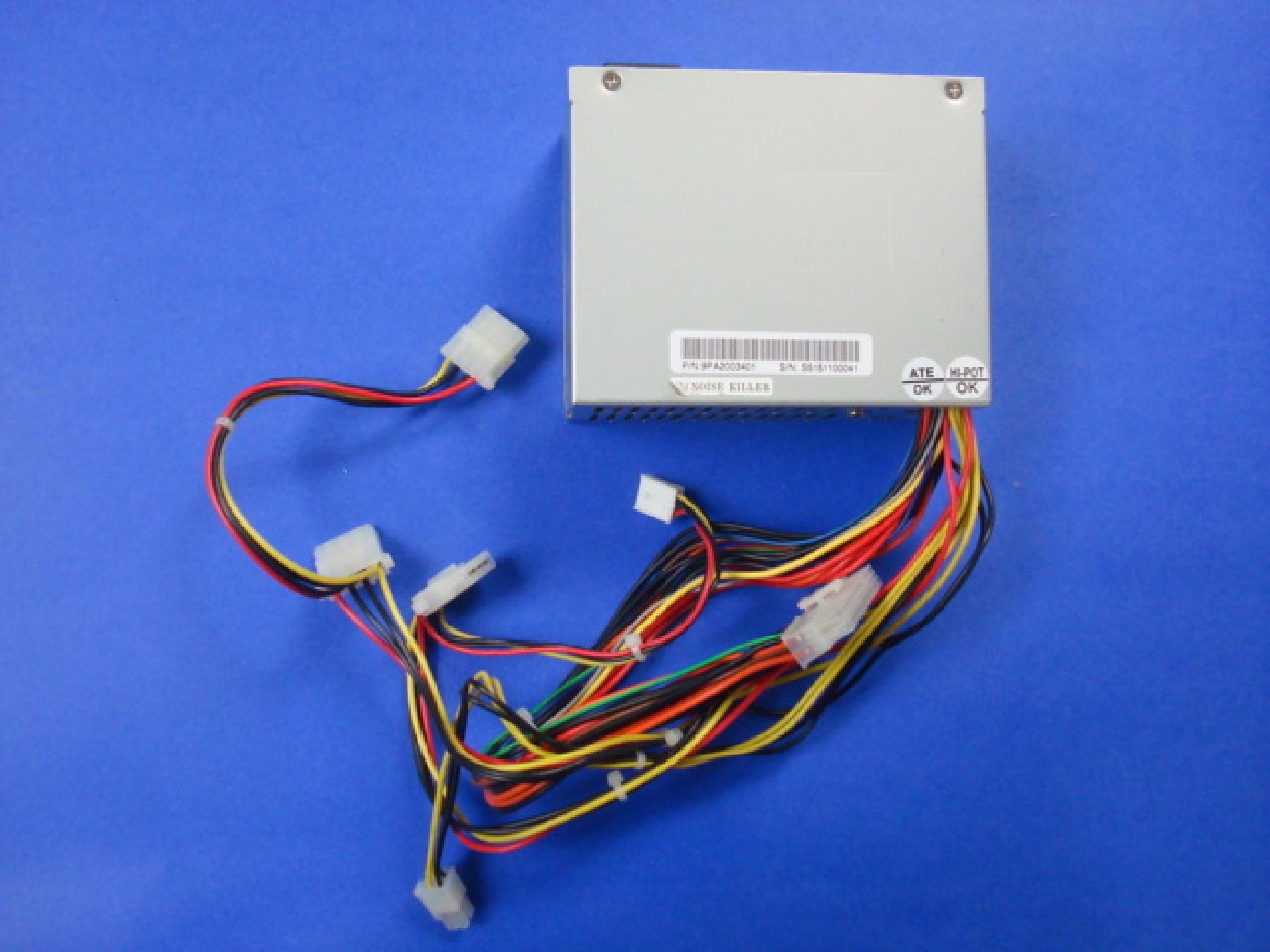 FSP GROUP / SPARKLE POWER INTL LTD / POWER MAN / YATE LOON / AOPEN / ACER 9PA2003401 CLONE 200W MICRO ATX POWER SUPPLY 125MM X 100MM X 64MM MICRO