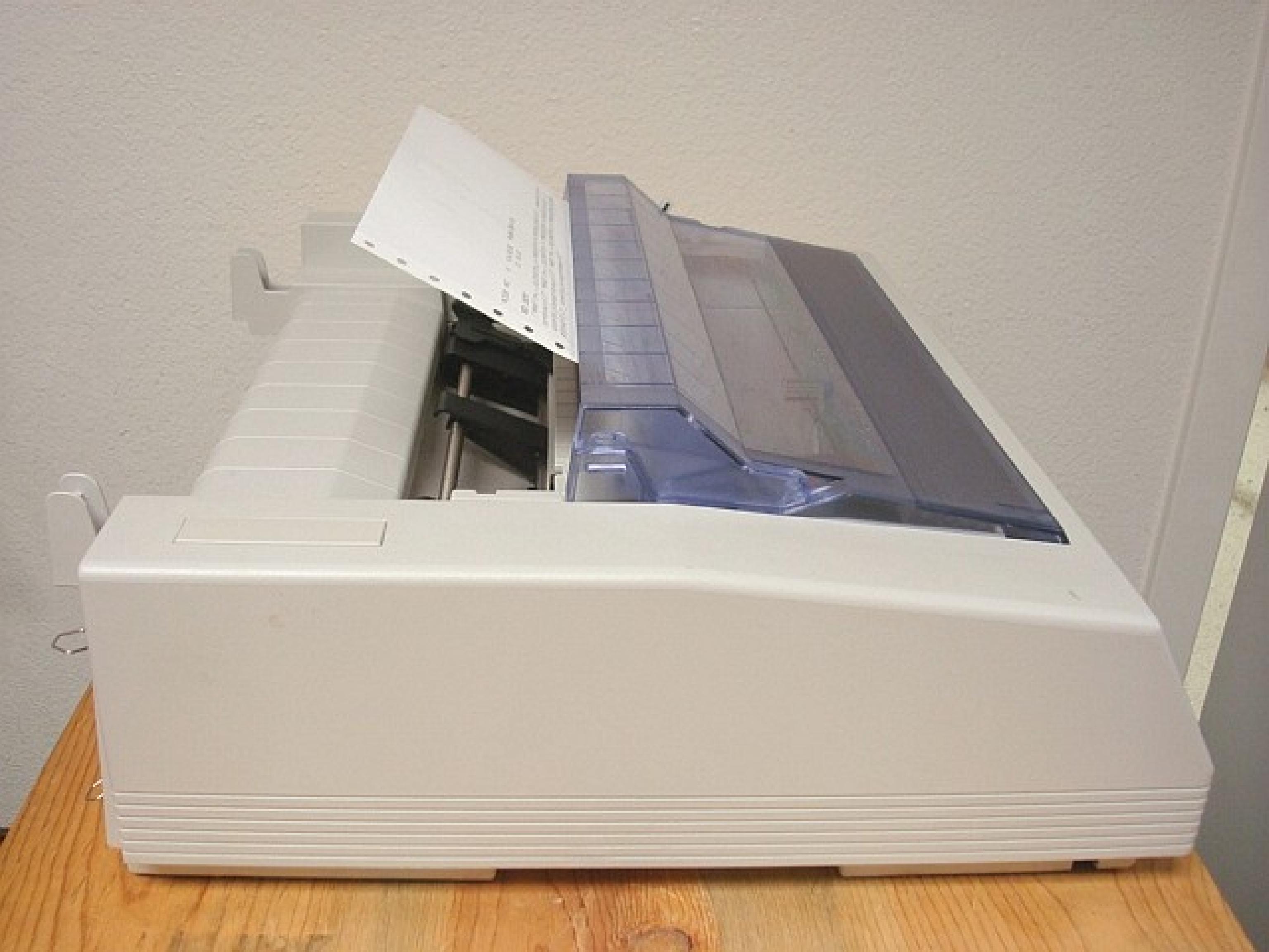 OKI GE5258A 9 PIN DOT MATRIX PRINTER - EXCELLENT COND.