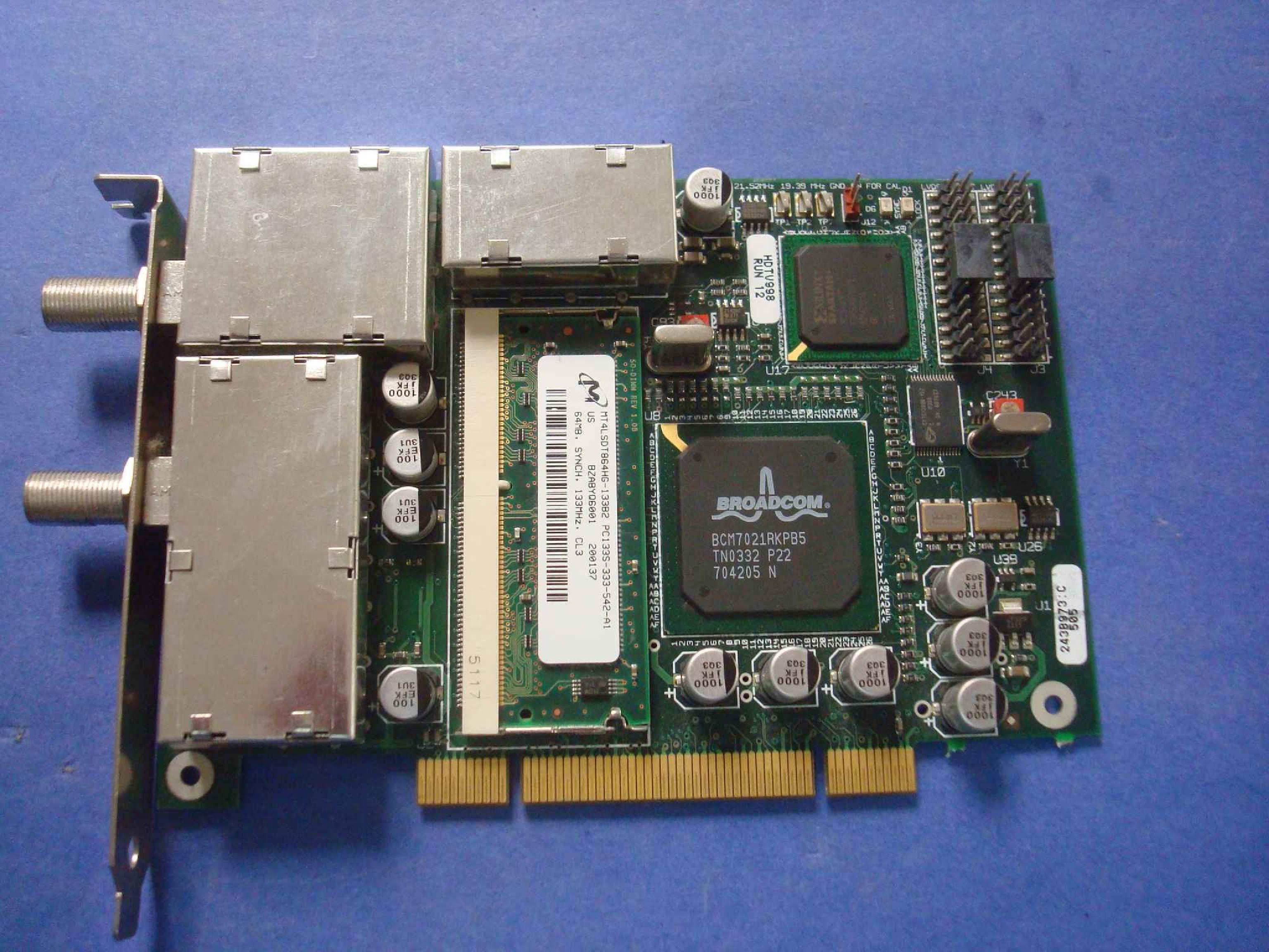 DELL 0X1828 SIMULTANEOUS DIGITAL AND ANALOG SIGNAL OUTPUT - PCI