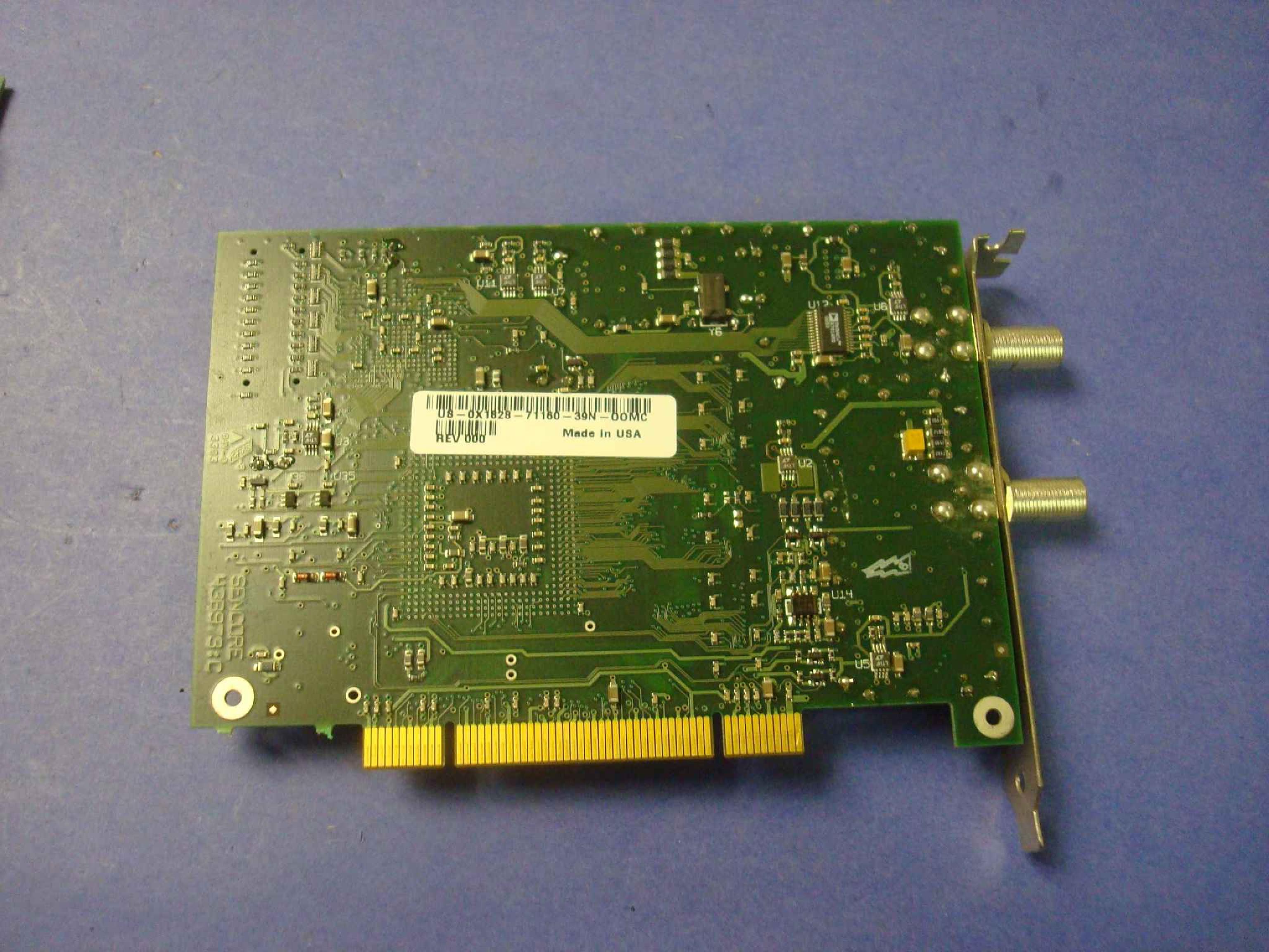 DELL 0X1828 SIMULTANEOUS DIGITAL AND ANALOG SIGNAL OUTPUT - PCI