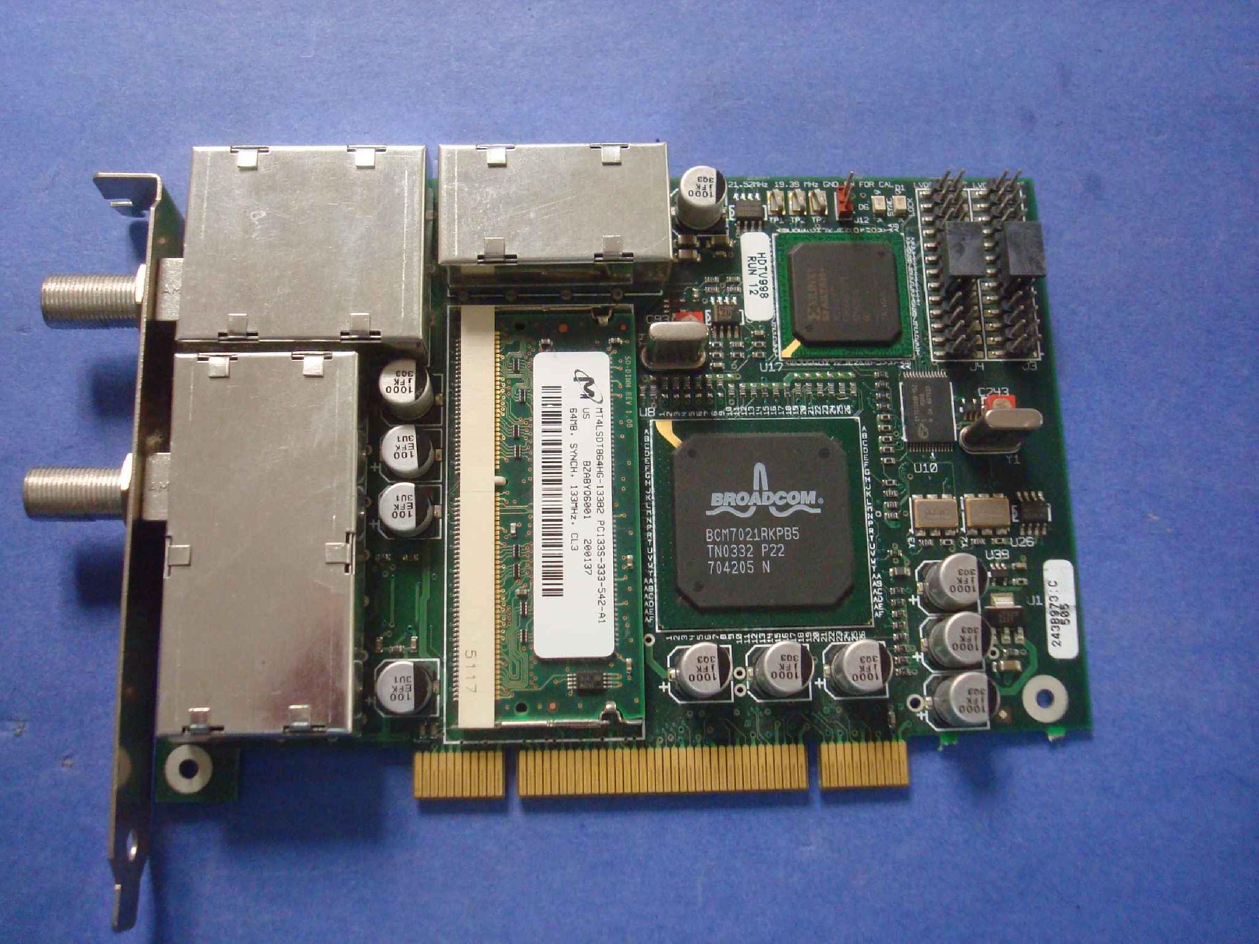 DELL 243B973:C SIMULTANEOUS DIGITAL AND ANALOG SIGNAL OUTPUT - PCI