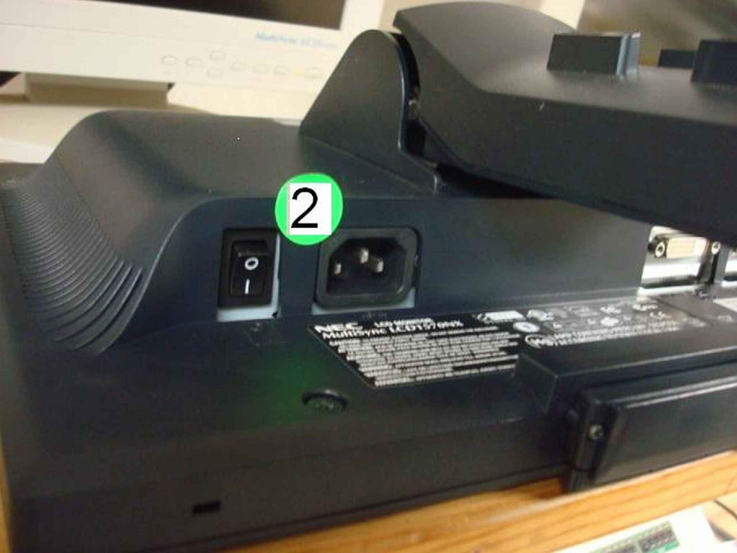 NEC LCD1570NX-BK BLACK 15 INCH LCD MULTISYNC MONITOR