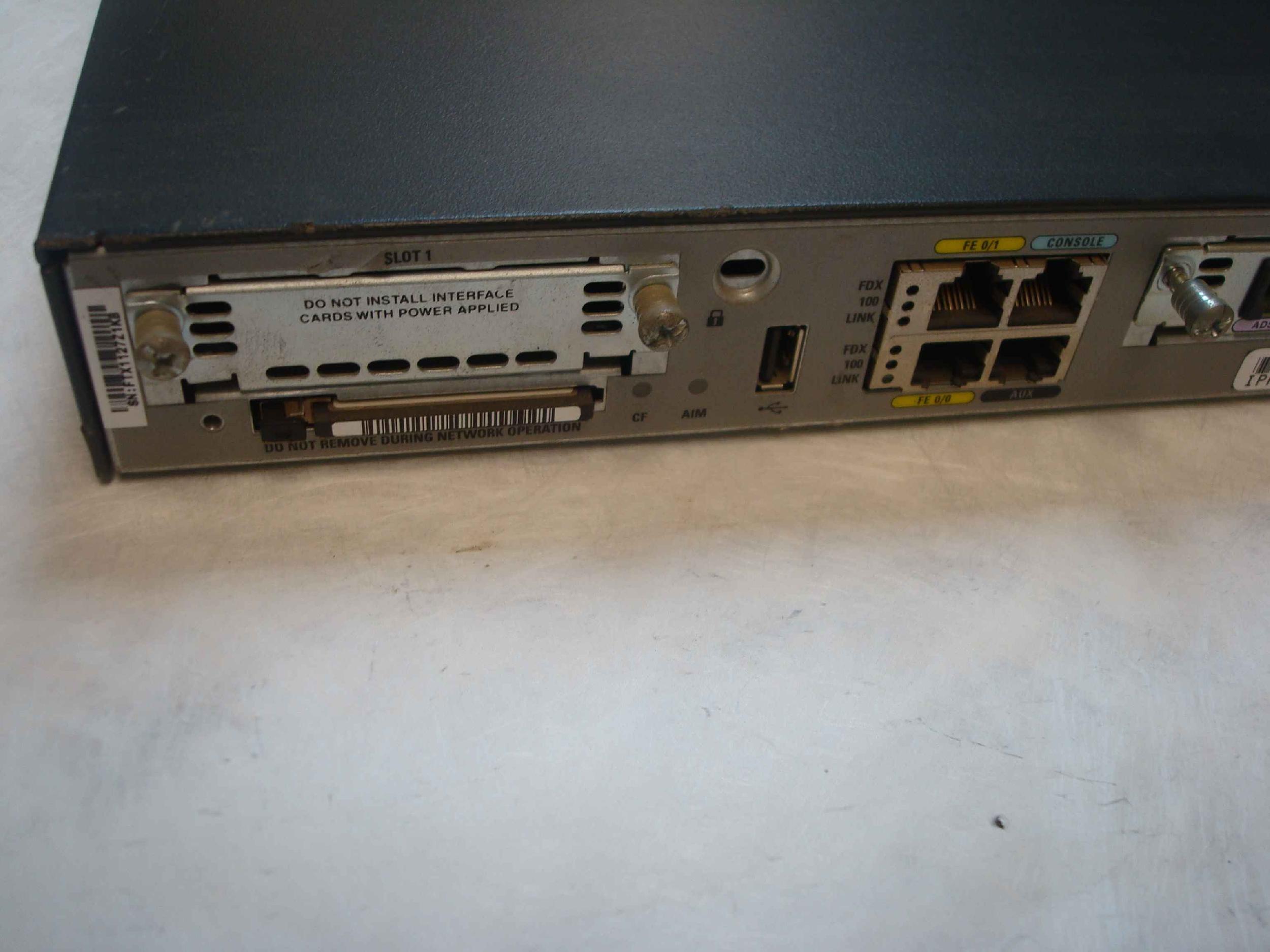 CISCO SYSTEMS CISCO 1841 ROUTER CISCO 1841 ROUTER