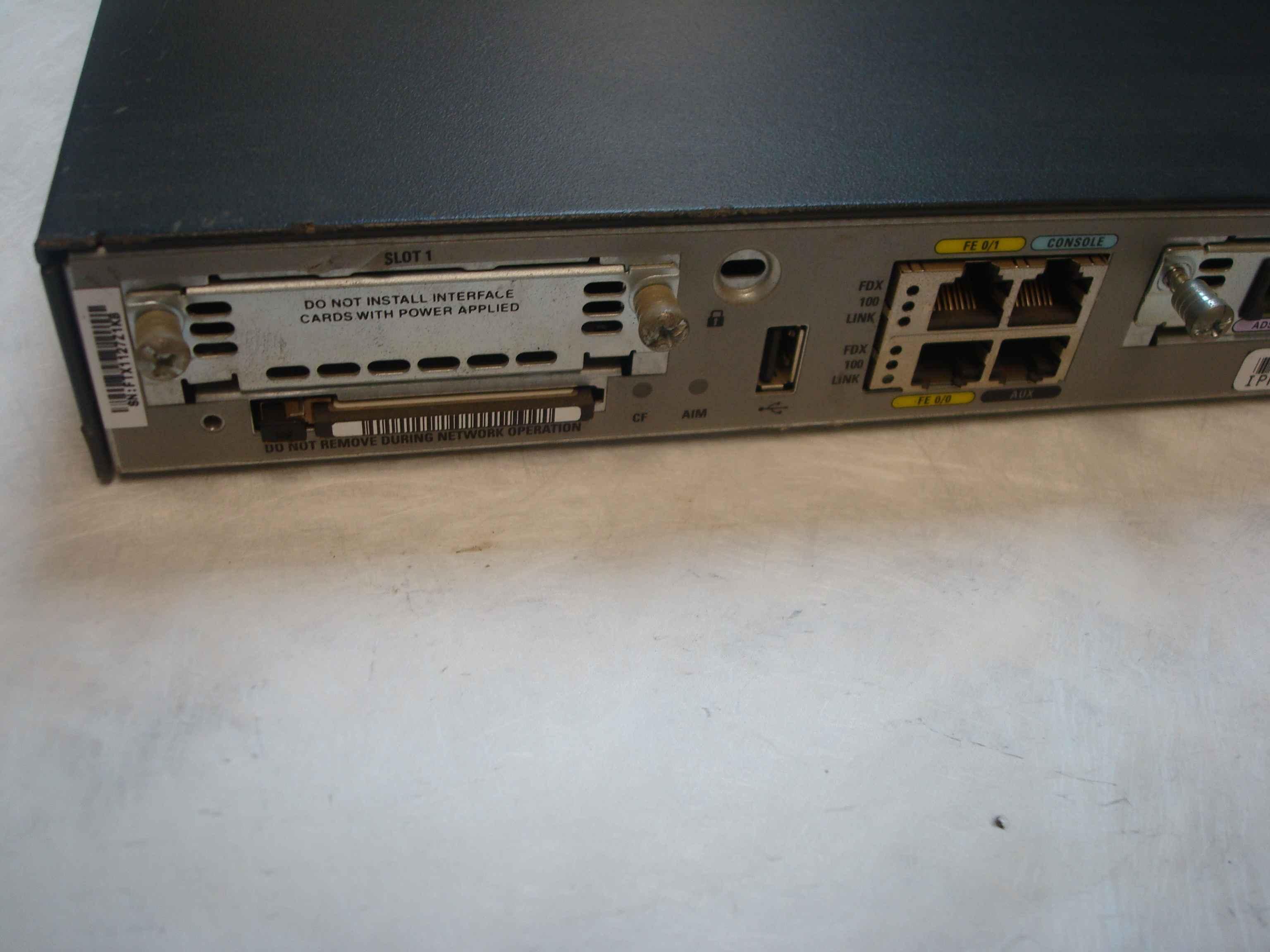 CISCO SYSTEMS 1841 ROUTER CISCO 1841 ROUTER