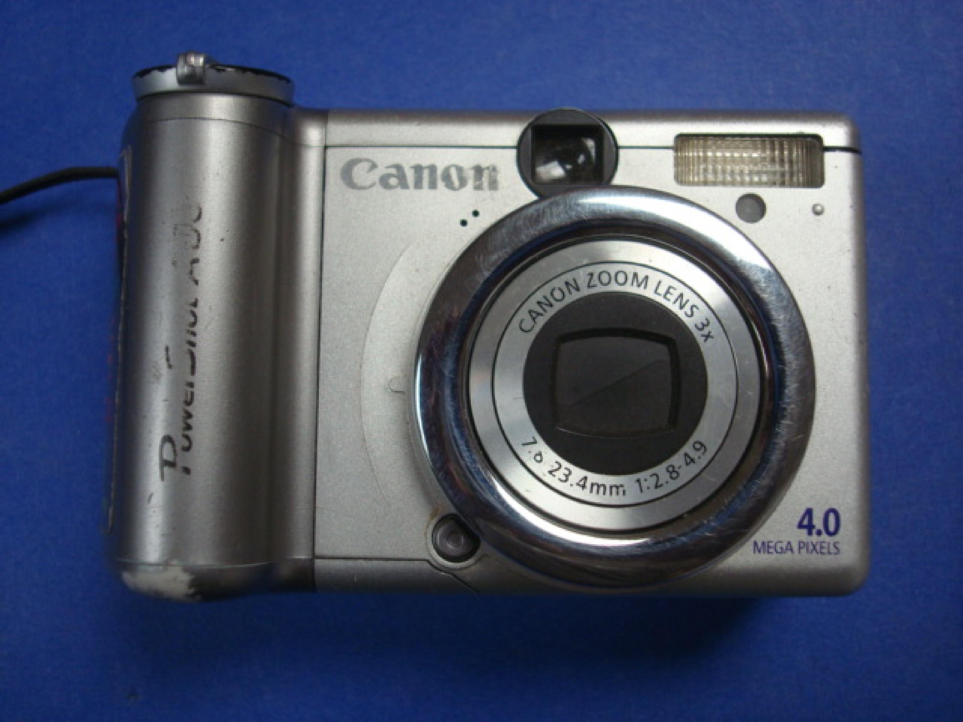 CANON POWERSHOTA80 4MP DIGITAL CAMERA W/ 3X OPTICAL ZOOM