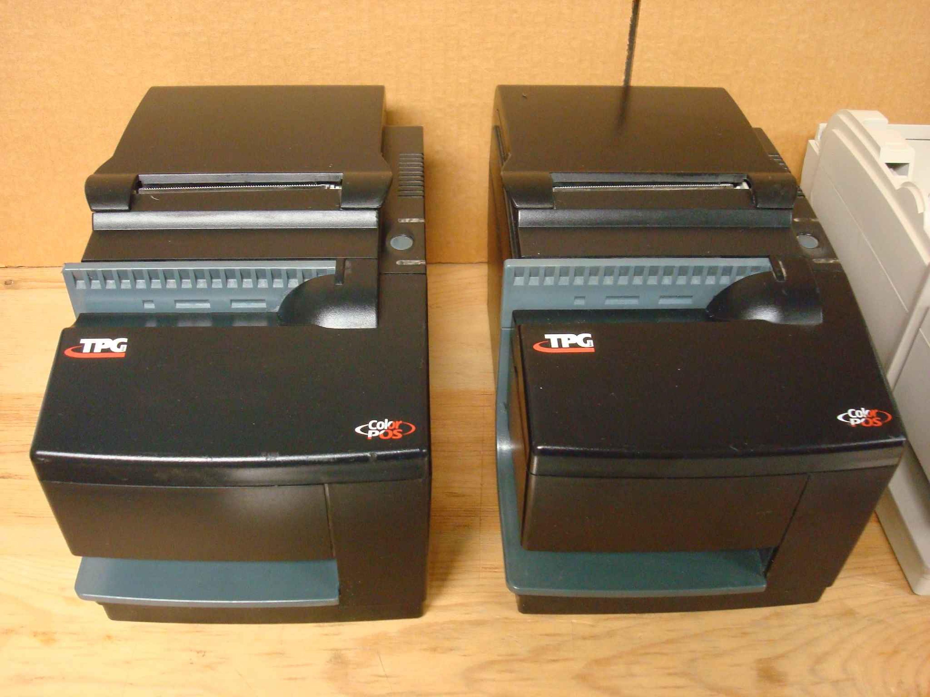 TPG A776-721L-T001 THERMAL 2 COLOR RECEIPT PRINTER, SLIP PRINTER AND CHECK SCANNER