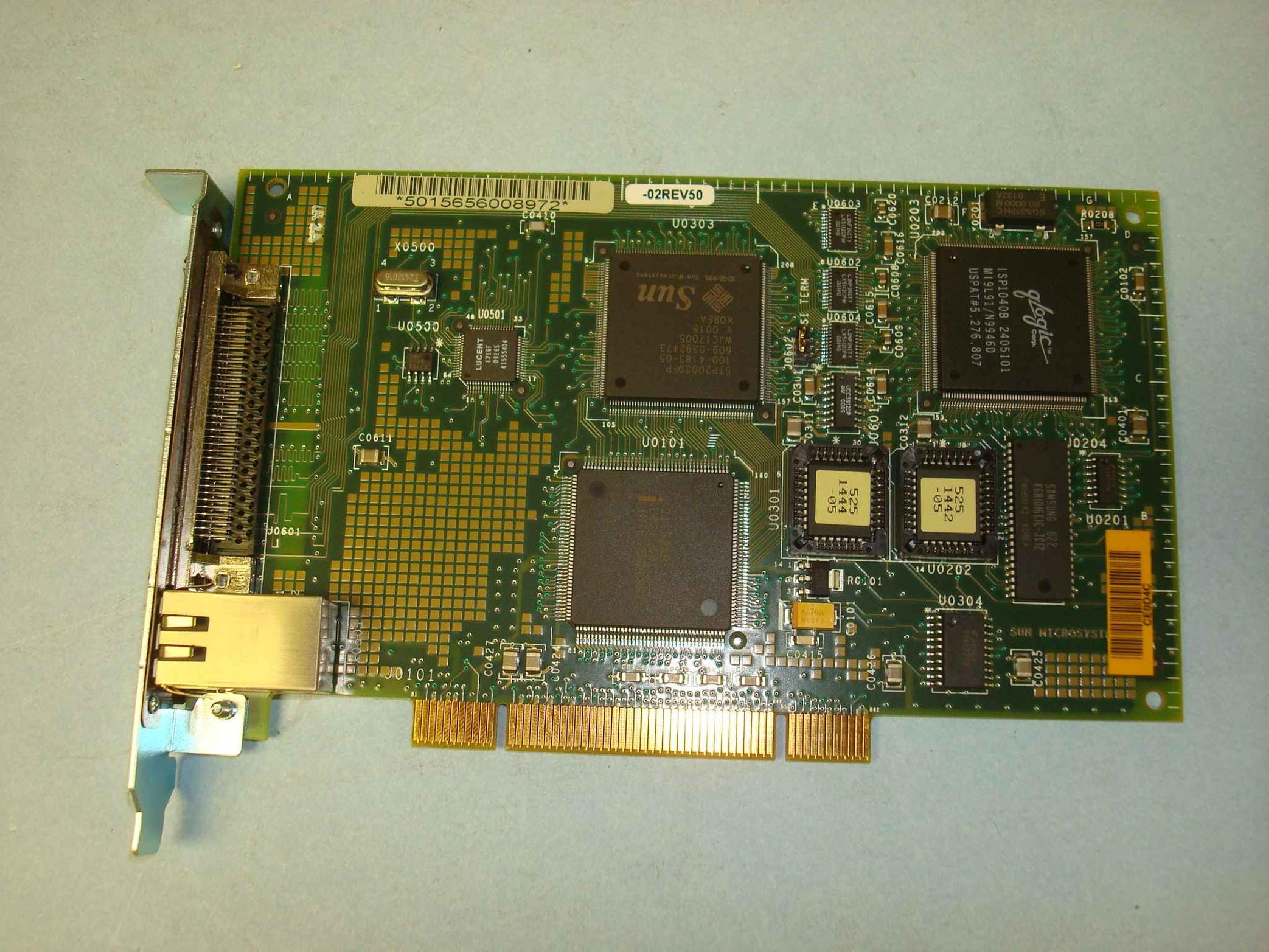 SUN MICROSYSTEMS 82863 ETHERNET PCI CONTROLLER CARD 100BASE-TX
