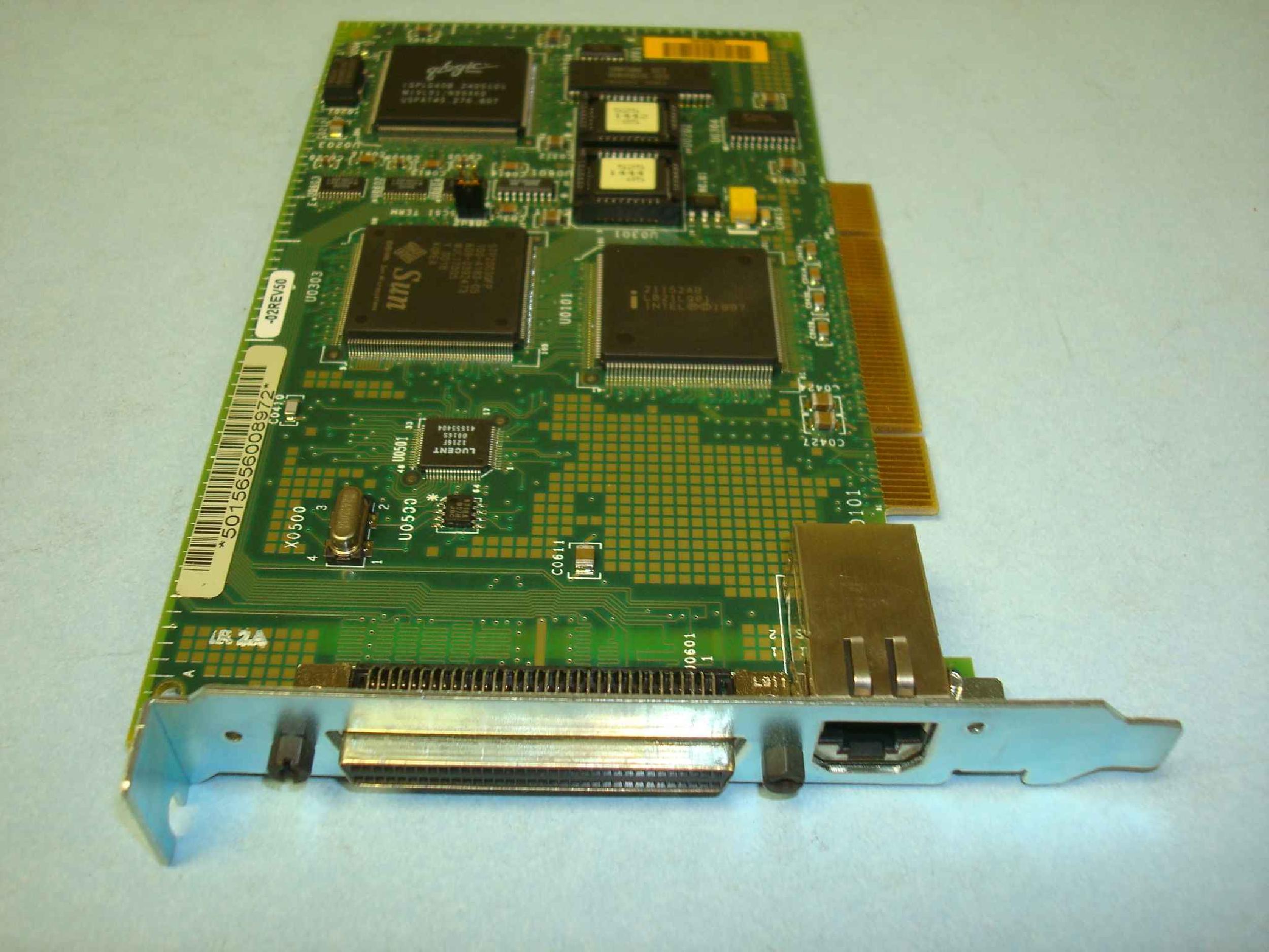 SUN MICROSYSTEMS 82863 ETHERNET PCI CONTROLLER CARD 100BASE-TX