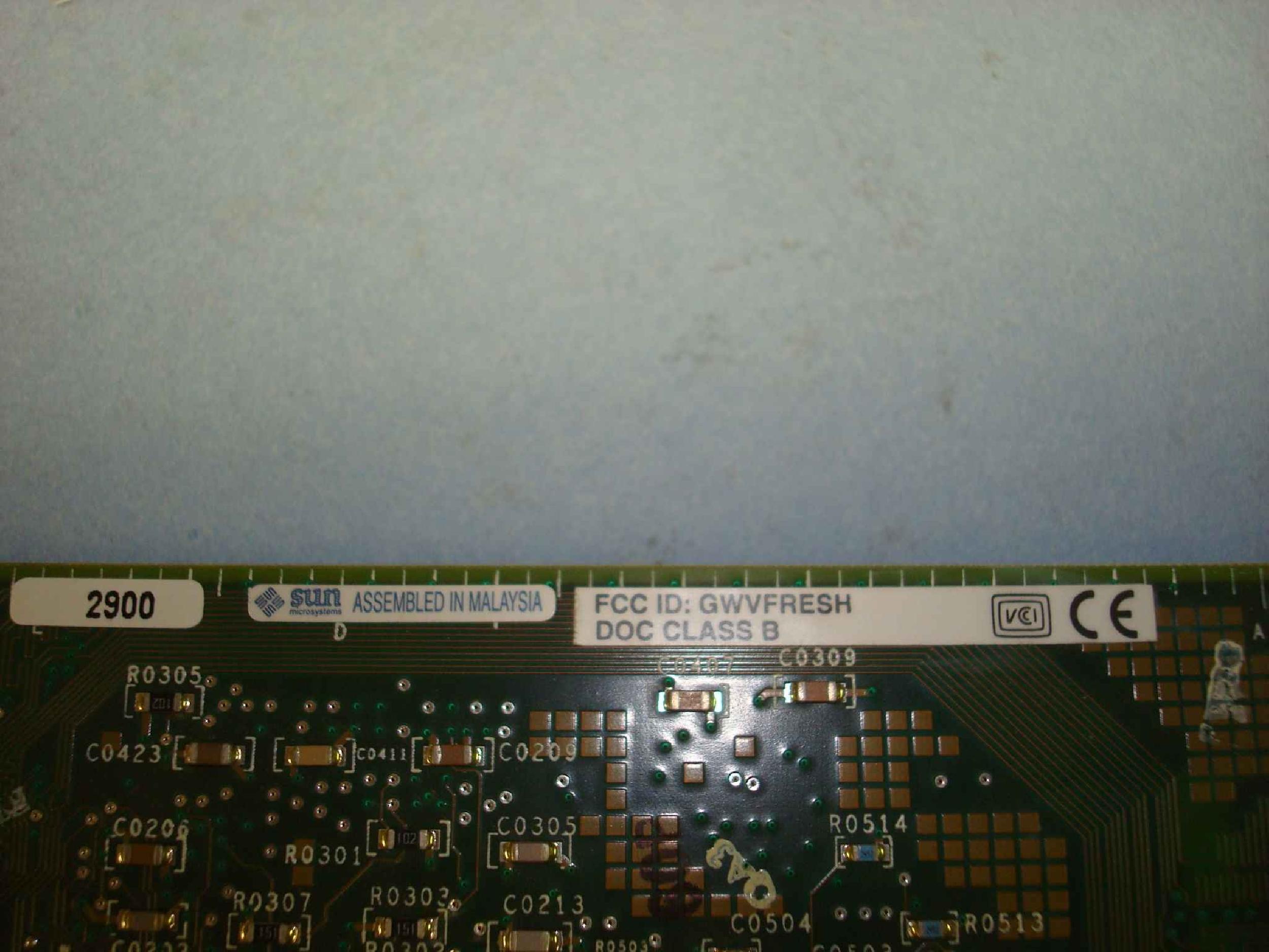 SUN MICROSYSTEMS 82863 ETHERNET PCI CONTROLLER CARD 100BASE-TX