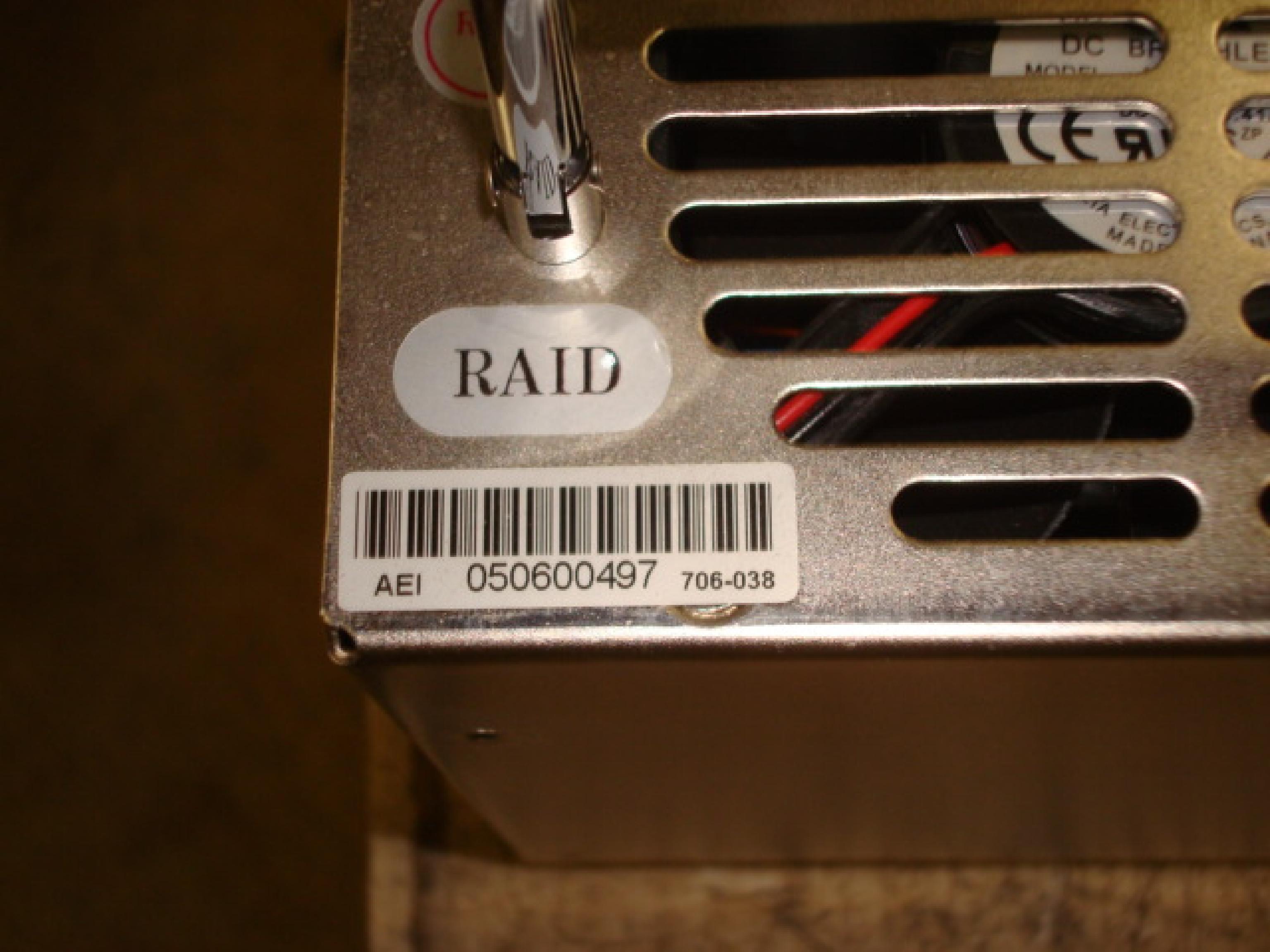 ADIC RAS-2801P2 400W HOT-SWAPABLE POWER SUPPLY