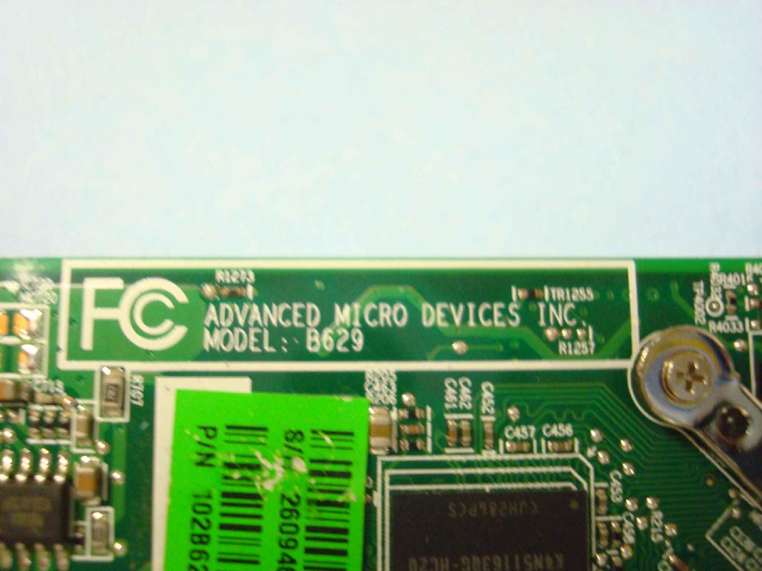 ATI B629 256MB PCI-E VIDEO CARD WITH DMS-59 AND S-VIDEO OUTPUTS