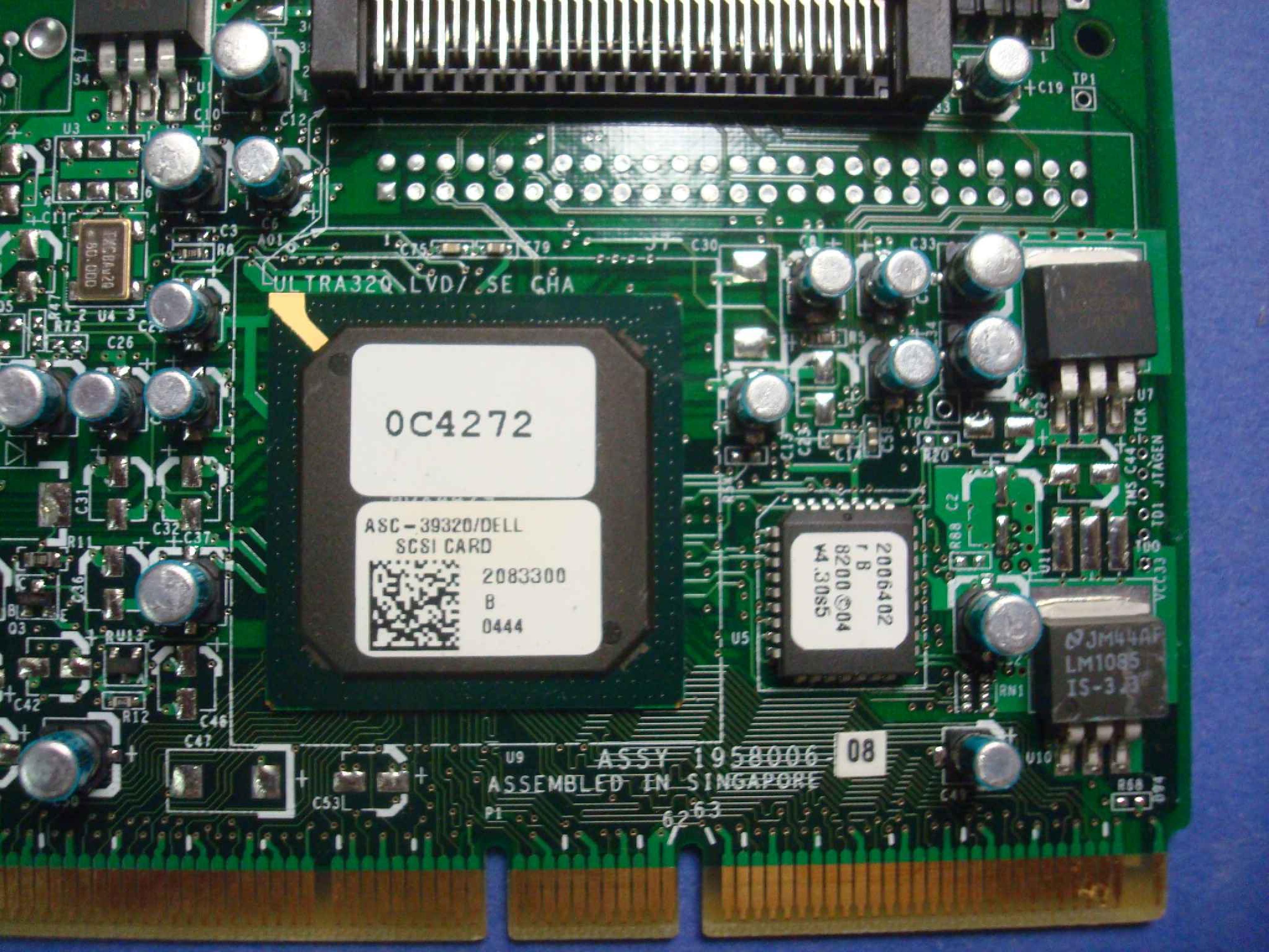 DELL 0C4272 PCI SCSI PERIPHERAL CARD