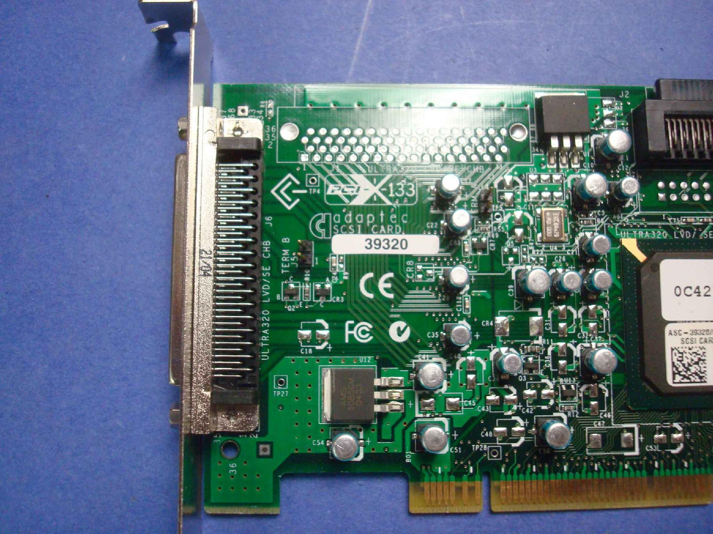 DELL 1968007-00 PCI SCSI PERIPHERAL CARD