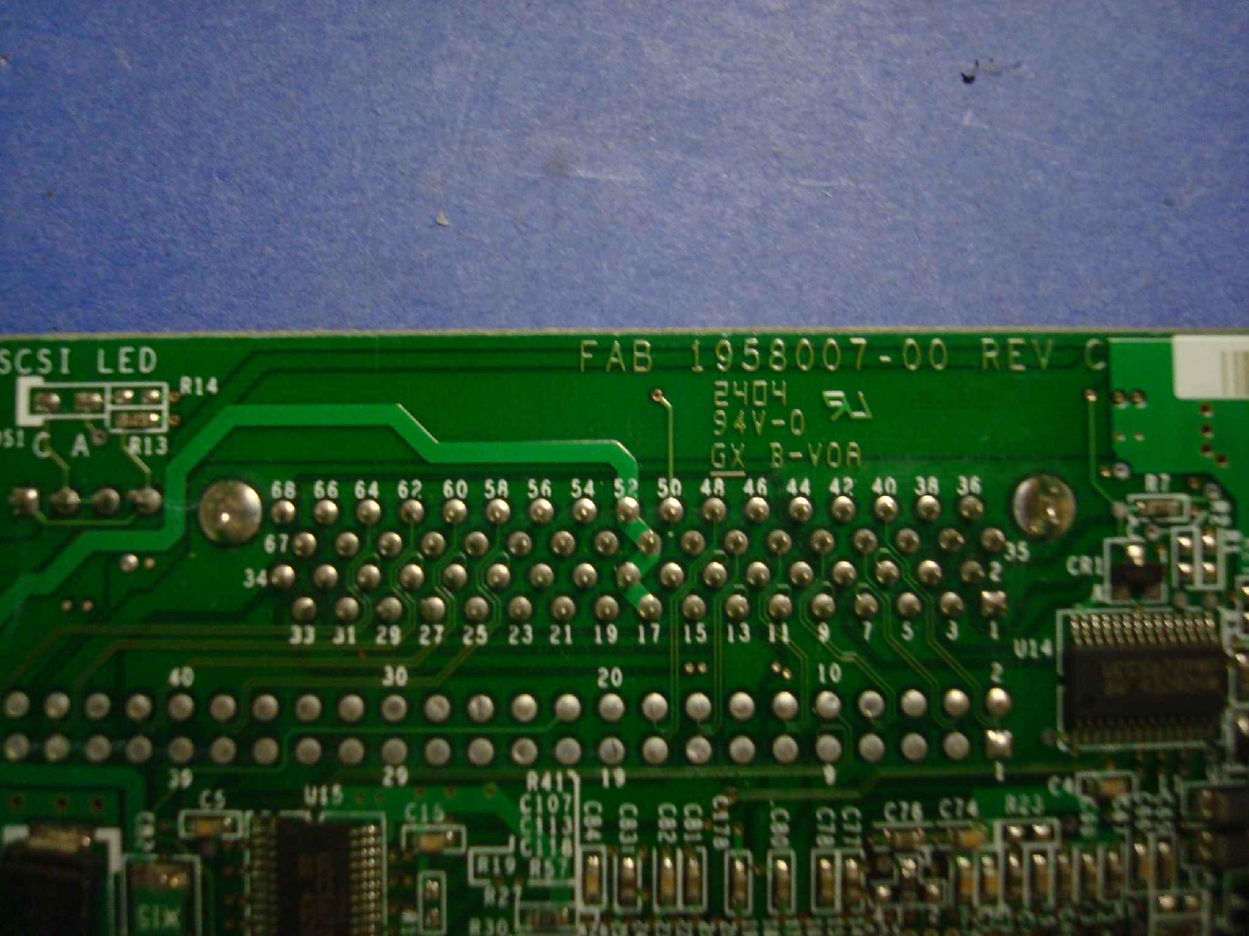 DELL 1968007-00 PCI SCSI PERIPHERAL CARD