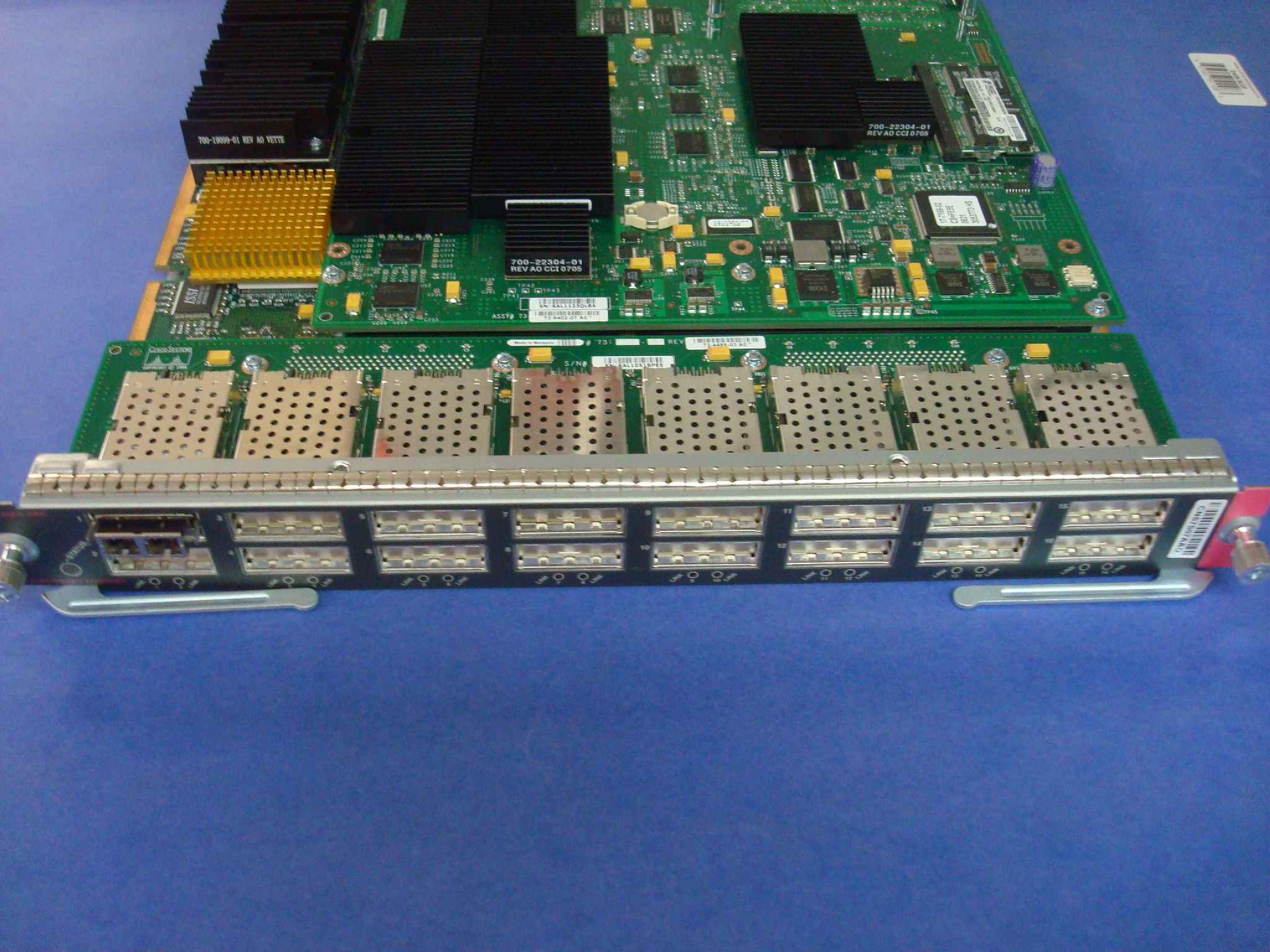 CISCO SYSTEMS WS-X6816-GBIC 16-PORT GIGABIT ETHERNET LINE CARD