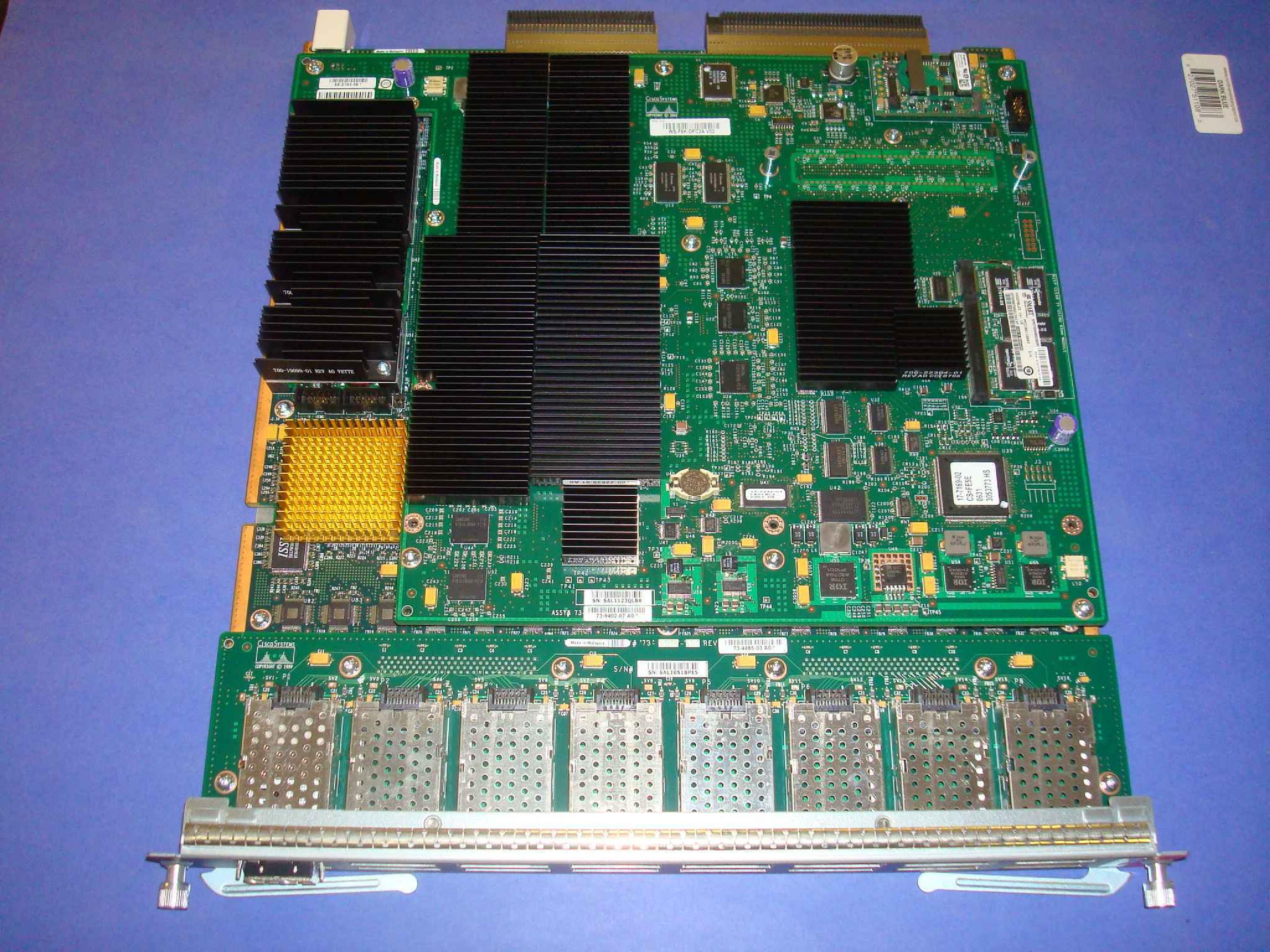 CISCO SYSTEMS WS-X6816-GBIC 16-PORT GIGABIT ETHERNET LINE CARD