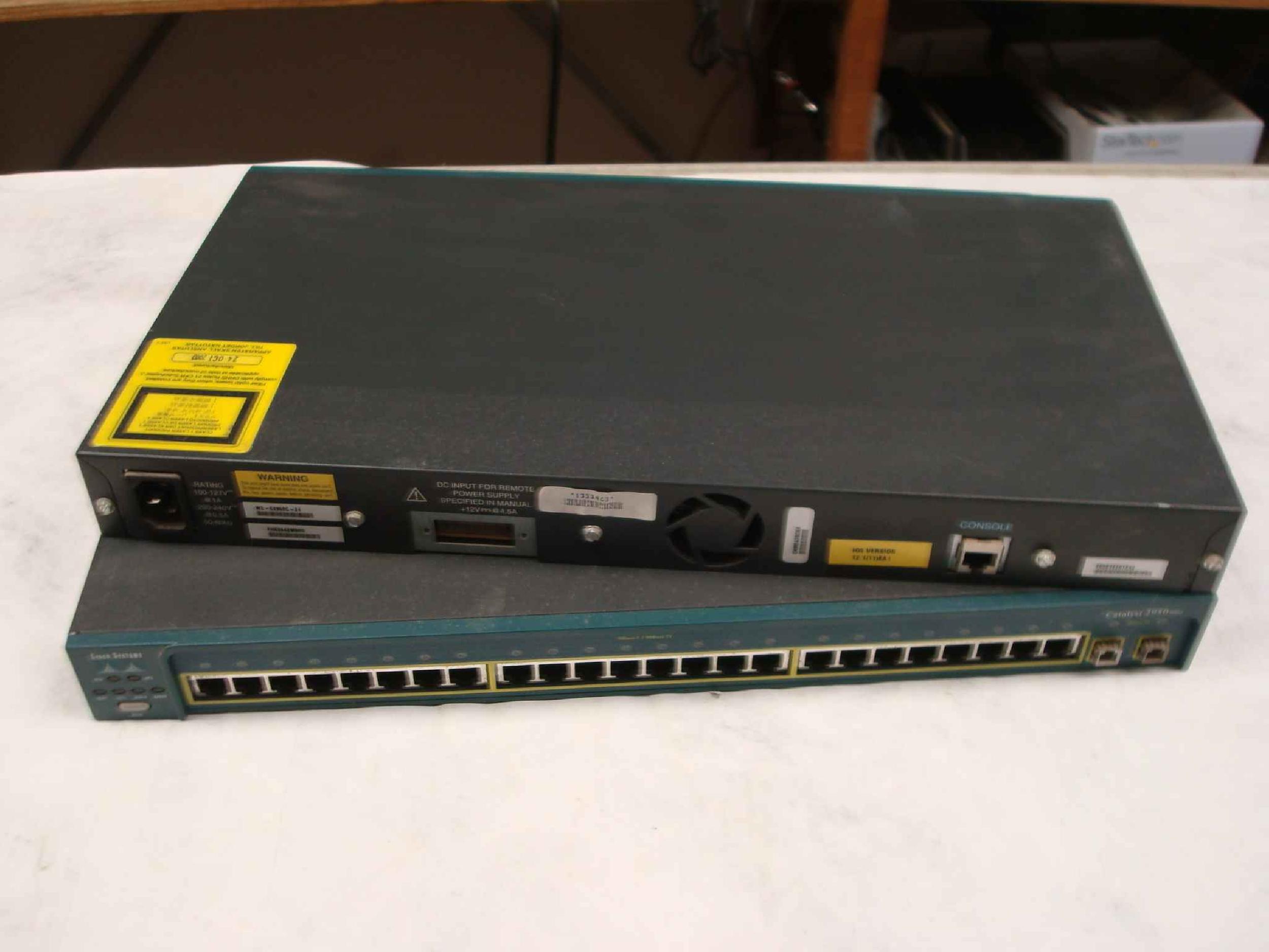 CISCO SYSTEMS CNM9720CRA DEFECTIVE DEFECTIVE CATALYST 2950 SERIES 24 PORT 10/100 SWITCH