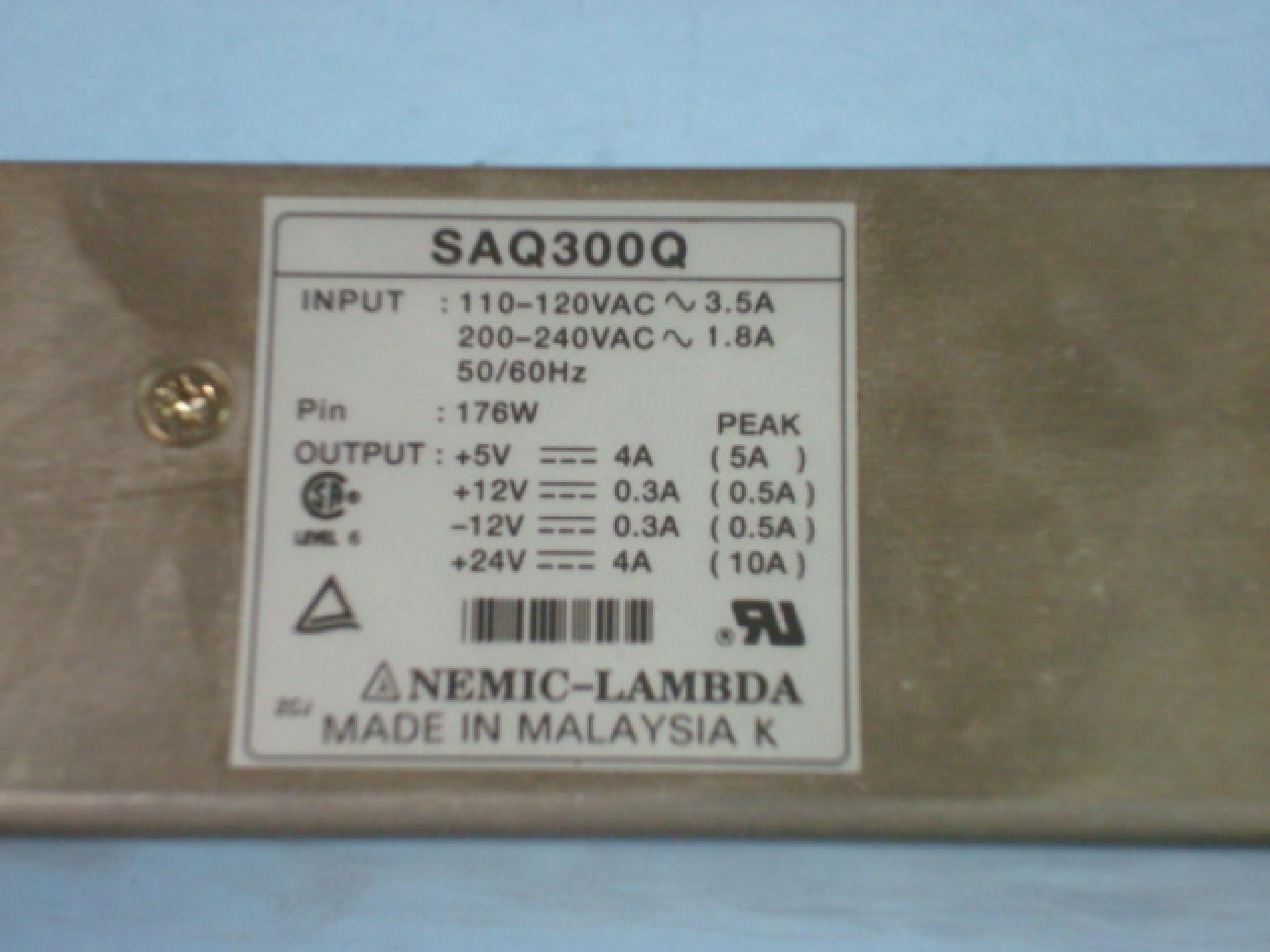 SATO SAQ-300Q CLONE OPEN FRAME POWER SUPPLY FOR M8400 M-8400