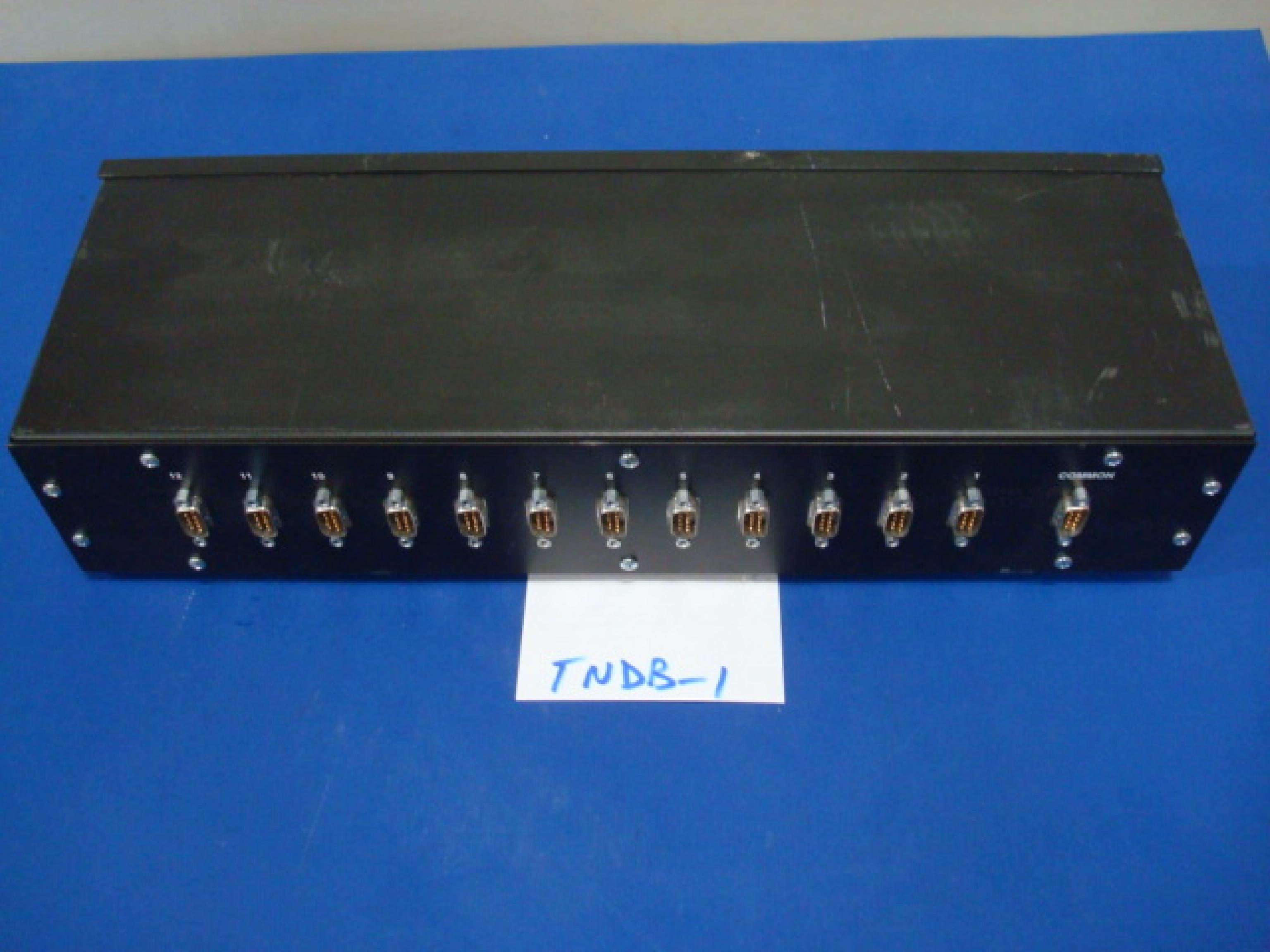 BLACK BOX SWMD154222 12 PORT 9 PIN SERIAL SWITCHBOX