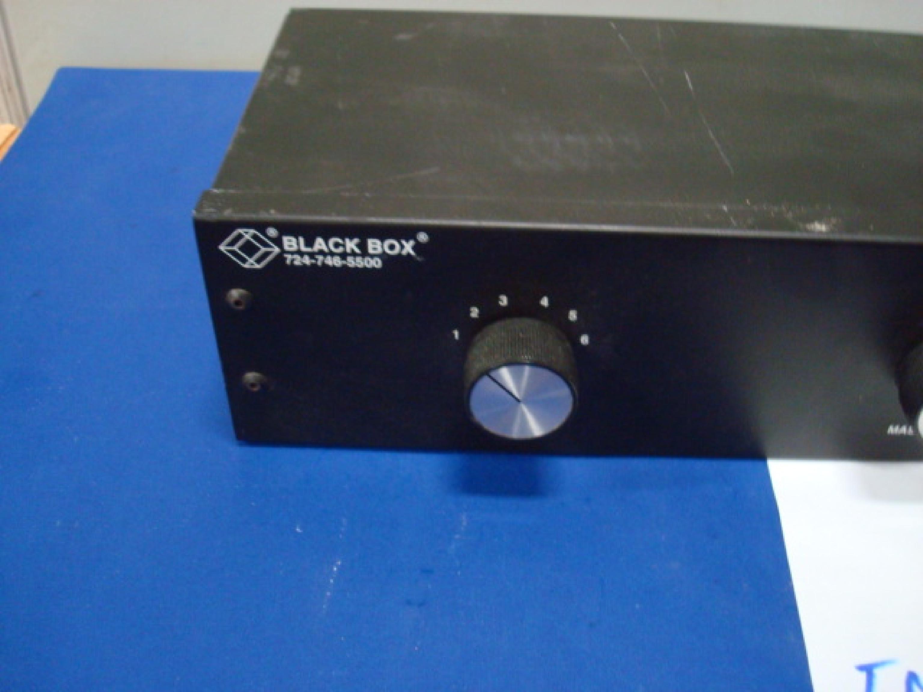 BLACK BOX SWMD154222 12 PORT 9 PIN SERIAL SWITCHBOX