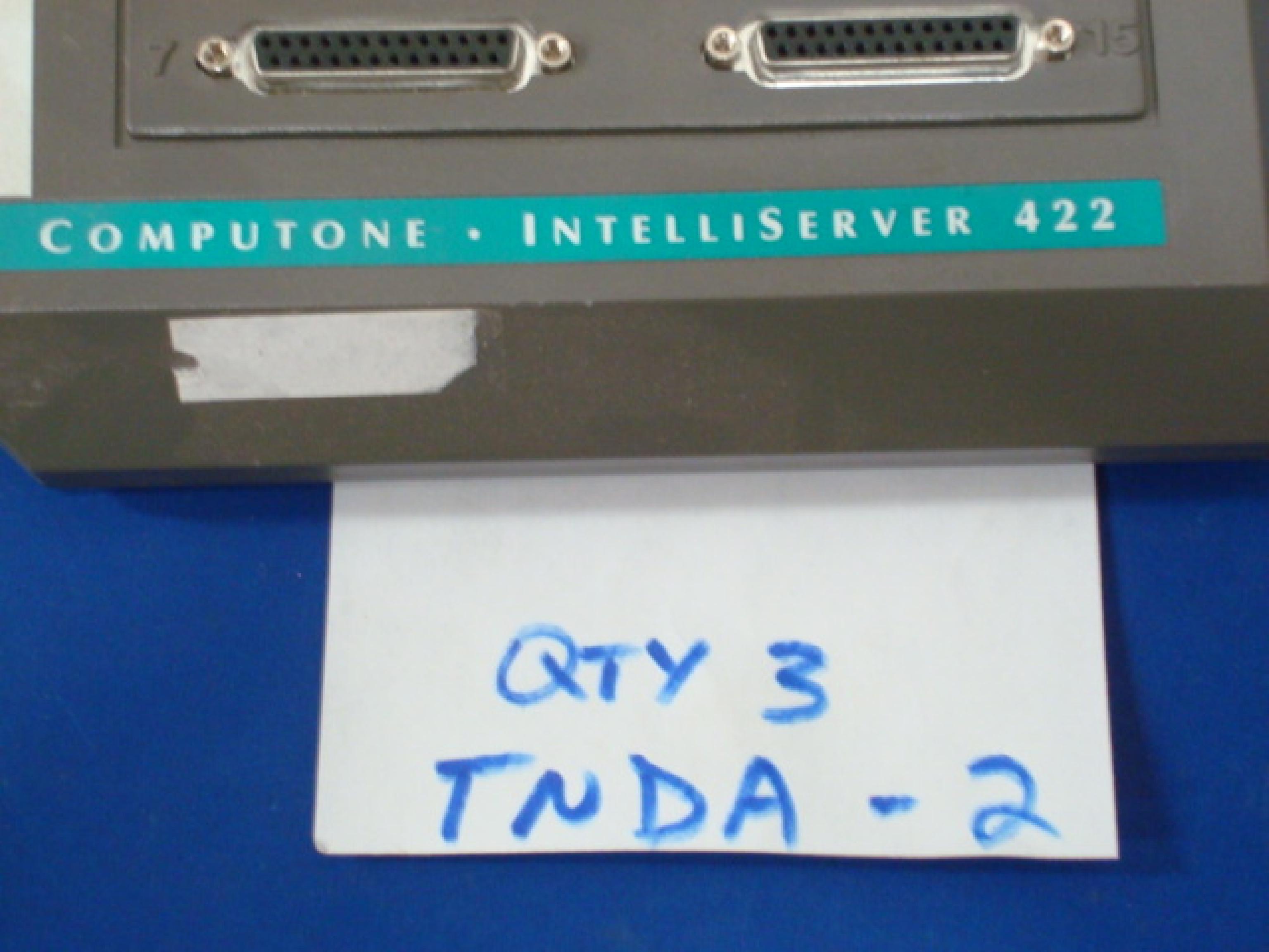 COMPUTONE 3-06251-D INTELLISERVER  422 16PORT RS422 TO ETHERNET