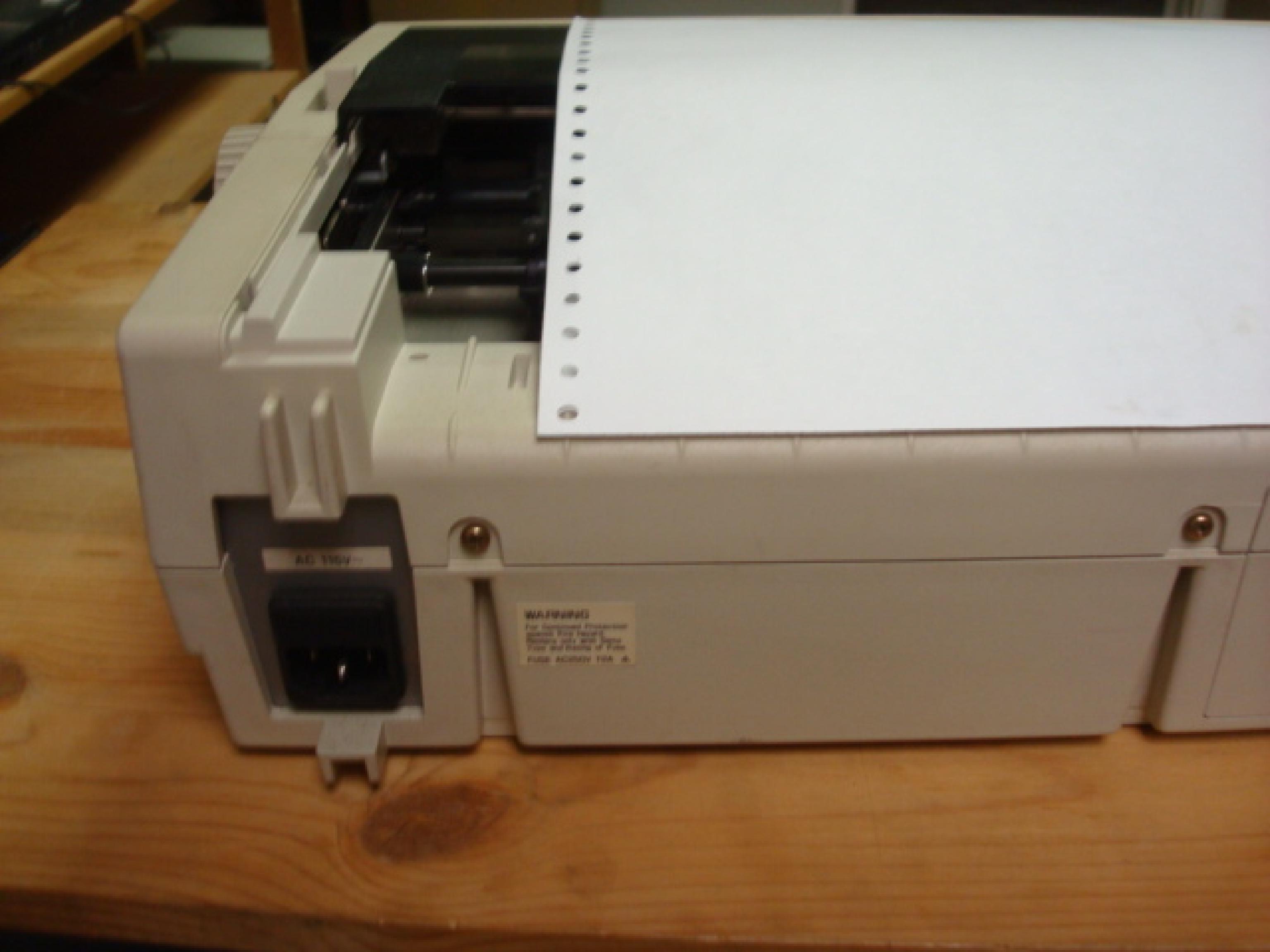 DATAPRODUCTS 9040-1 WIDE CARRIAGE PRINTER