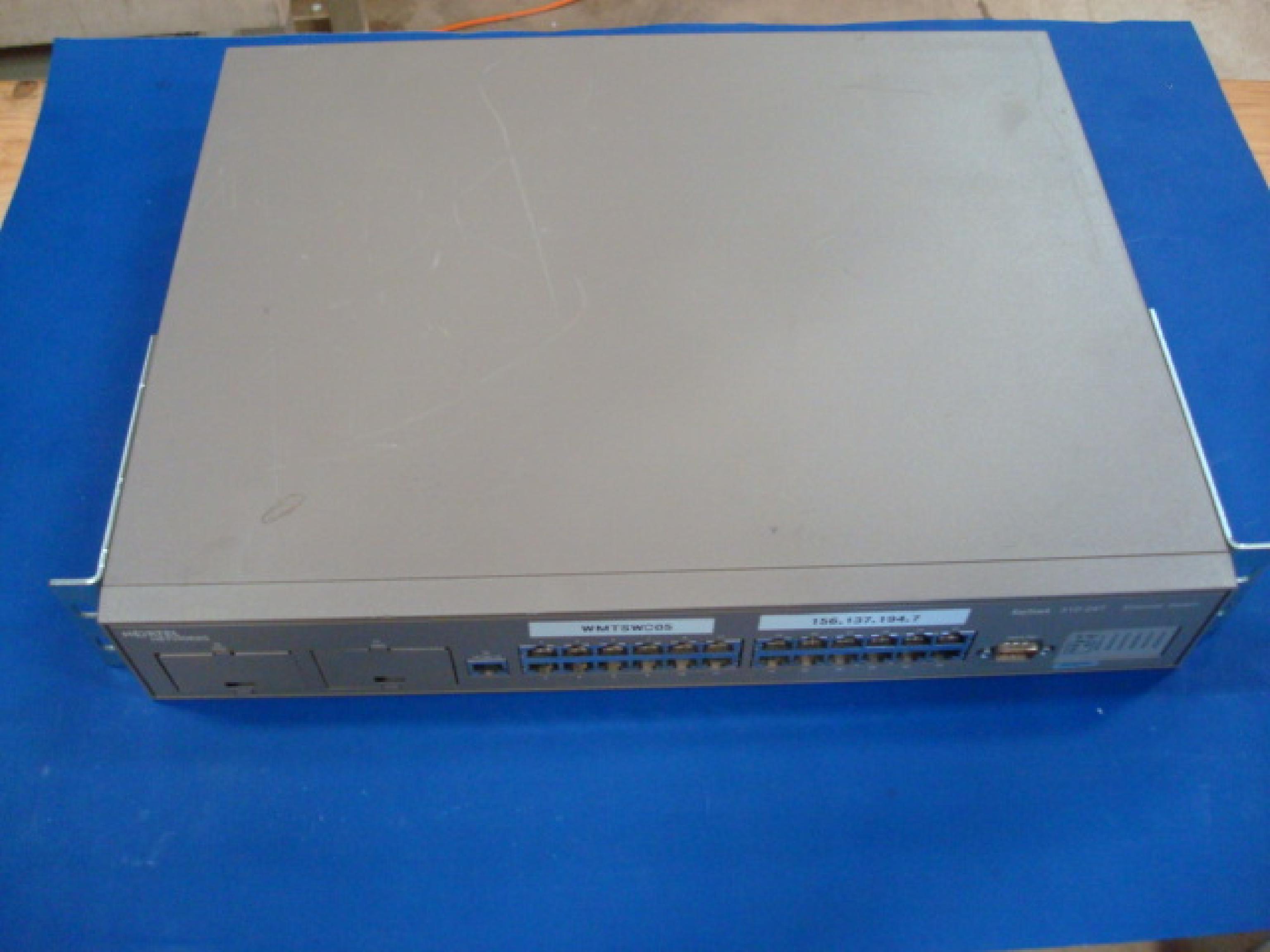 BAY NETWORKS / NORTEL 310-24T ETHERNET SWITCH 10BT 100BT 24PORTS