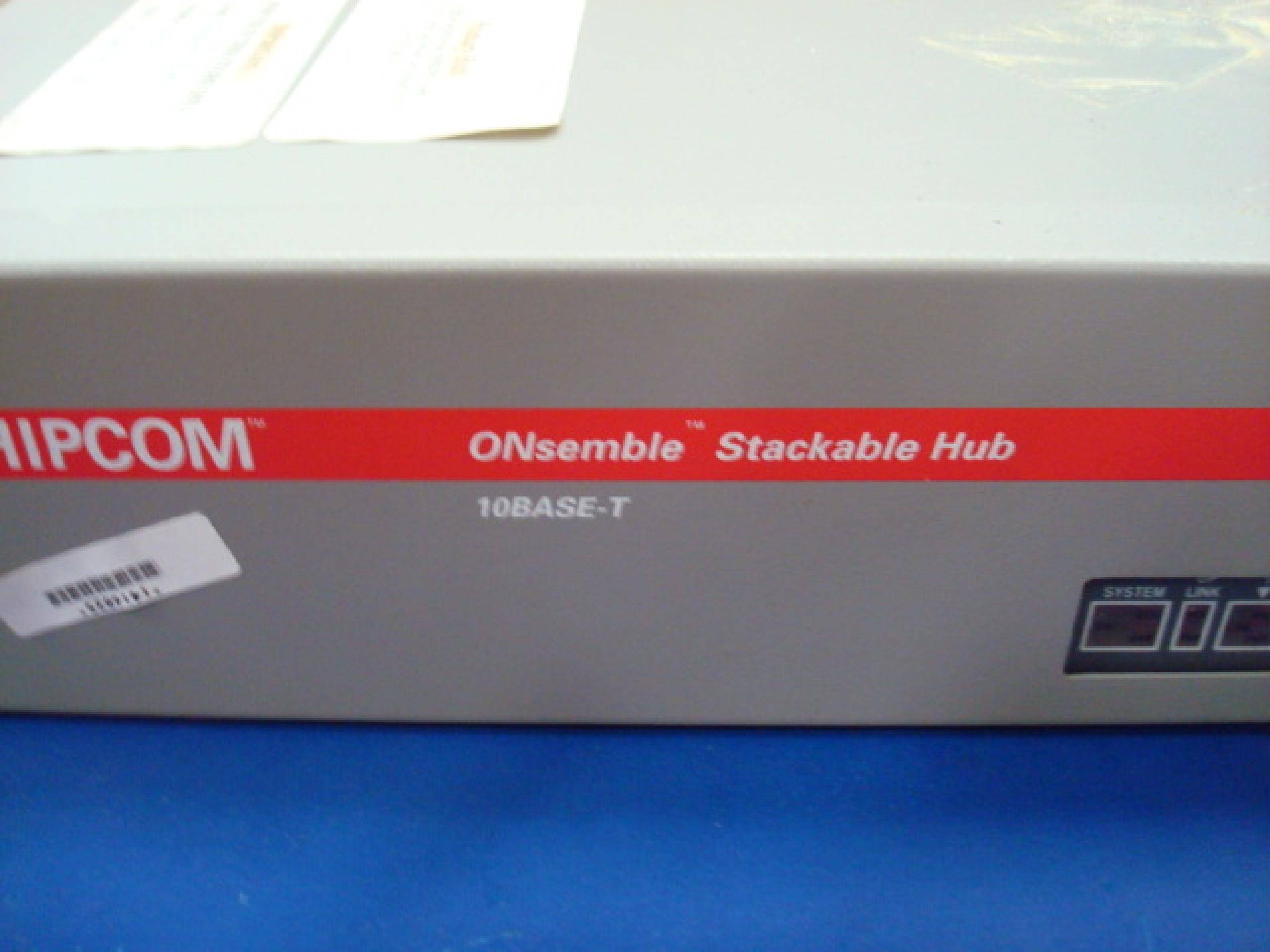 CHIPCOM 4112H-MTP 12 PORT 10BASE-T ONSEMBLE STACKABLE HUB