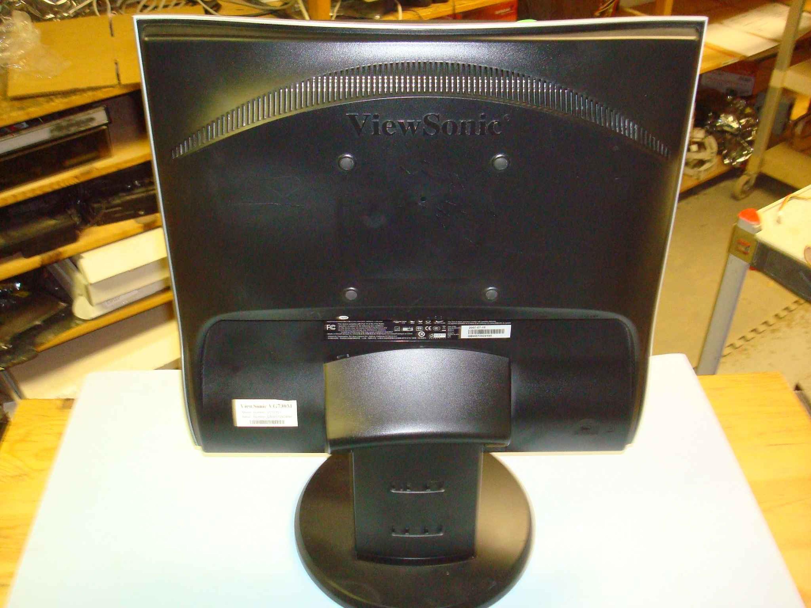 VIEWSONIC VS11353 FLAT PANEL MONITOR TFT 17INCH 1280 X 1024